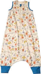 ALANA Schlafsack mit Beinen 1 TOG mit Dschungel-Muster, beige, 110 cm