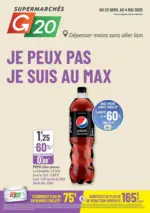 G20 JE PEUX PAS JE SUIS AU MAX - au 04.05.2025
