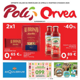 Offerte valide dal 23 aprile al 6 maggio