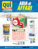 Qui Discount Aria di Affari - al 04.05.2025