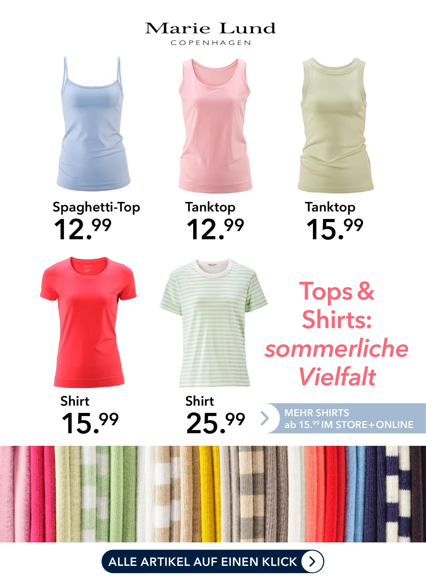 Peek & Cloppenburg Prospekt 	 (ab 27.04.2025) zum Blättern | Seite: 5 | Produkte: Shirt, Spaghettitop, Tanktop