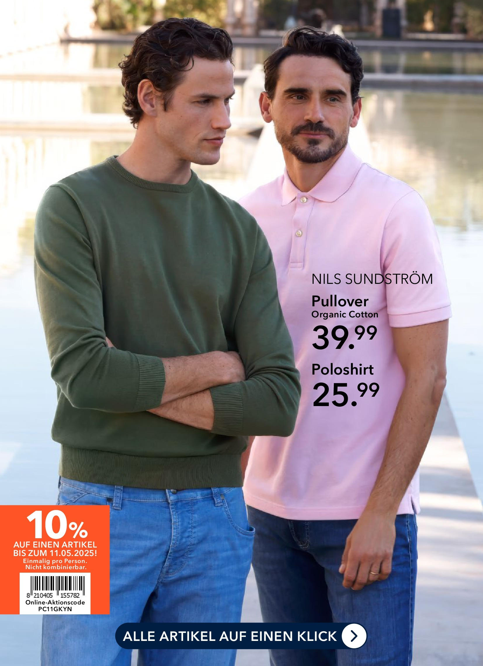 Peek & Cloppenburg Prospekt 	 (ab 27.04.2025) zum Blättern | Seite: 8 | Produkte: Poloshirt, Pullover