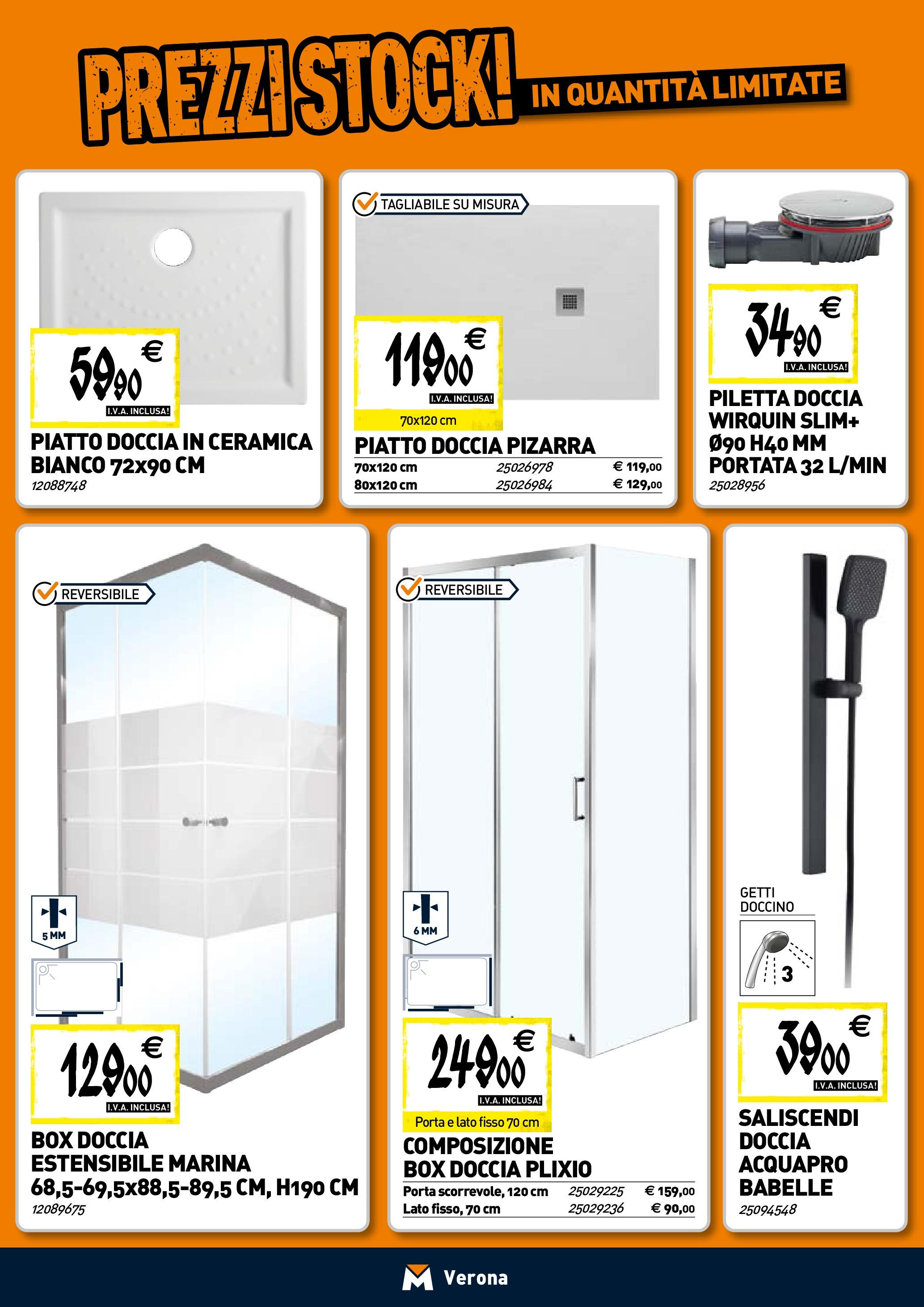 TECNOMAT - Straordinari prezzi stock! dal 23/04/2025 anteprima > nuovo offerte!⏳ | Pagina: 2 | Prodotti: Box doccia, Piatto, Doccia Nuovo TECNOMAT - Straordinari prezzi stock! dal 23/04/2025 > offerte anteprima 🛍️ | Pagina: 2 | Prodotti: Box doccia, Piatto, Doccia