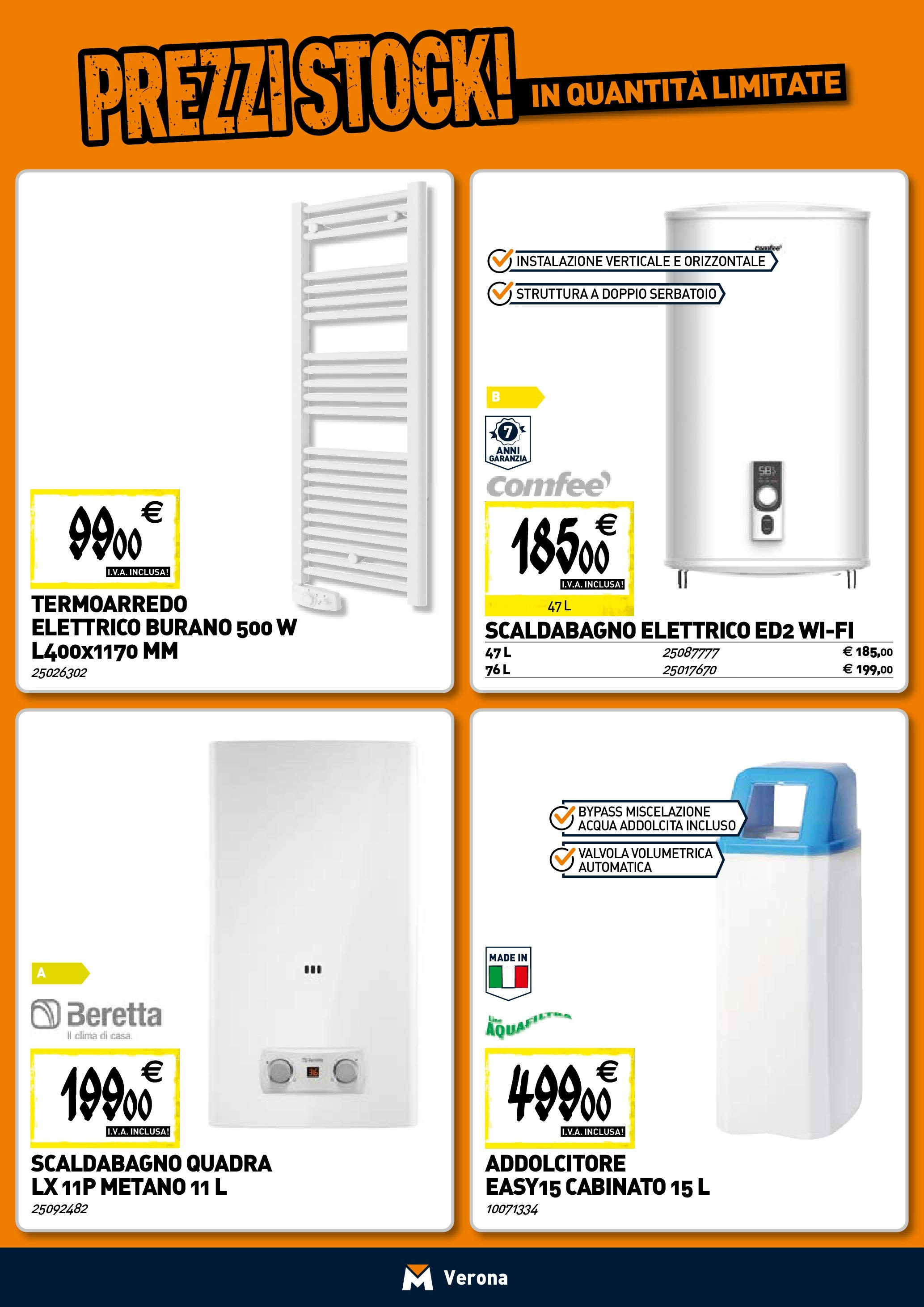 TECNOMAT - Straordinari prezzi stock! dal 23/04/2025 anteprima > nuovo offerte!⏳ | Pagina: 6 | Prodotti: Scaldabagno, Acqua Nuovo TECNOMAT - Straordinari prezzi stock! dal 23/04/2025 > offerte anteprima 🛍️ | Pagina: 6 | Prodotti: Scaldabagno, Acqua