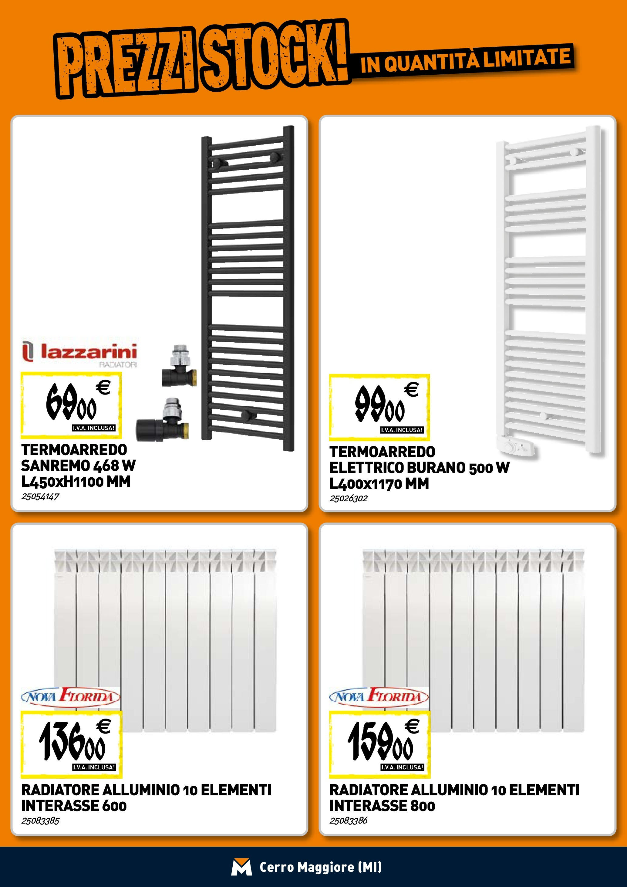 TECNOMAT - Straordinari prezzi stock! dal 23/04/2025 anteprima > nuovo offerte!⏳ | Pagina: 6 | Prodotti: Alluminio Nuovo TECNOMAT - Straordinari prezzi stock! dal 23/04/2025 > offerte anteprima 🛍️ | Pagina: 6 | Prodotti: Alluminio