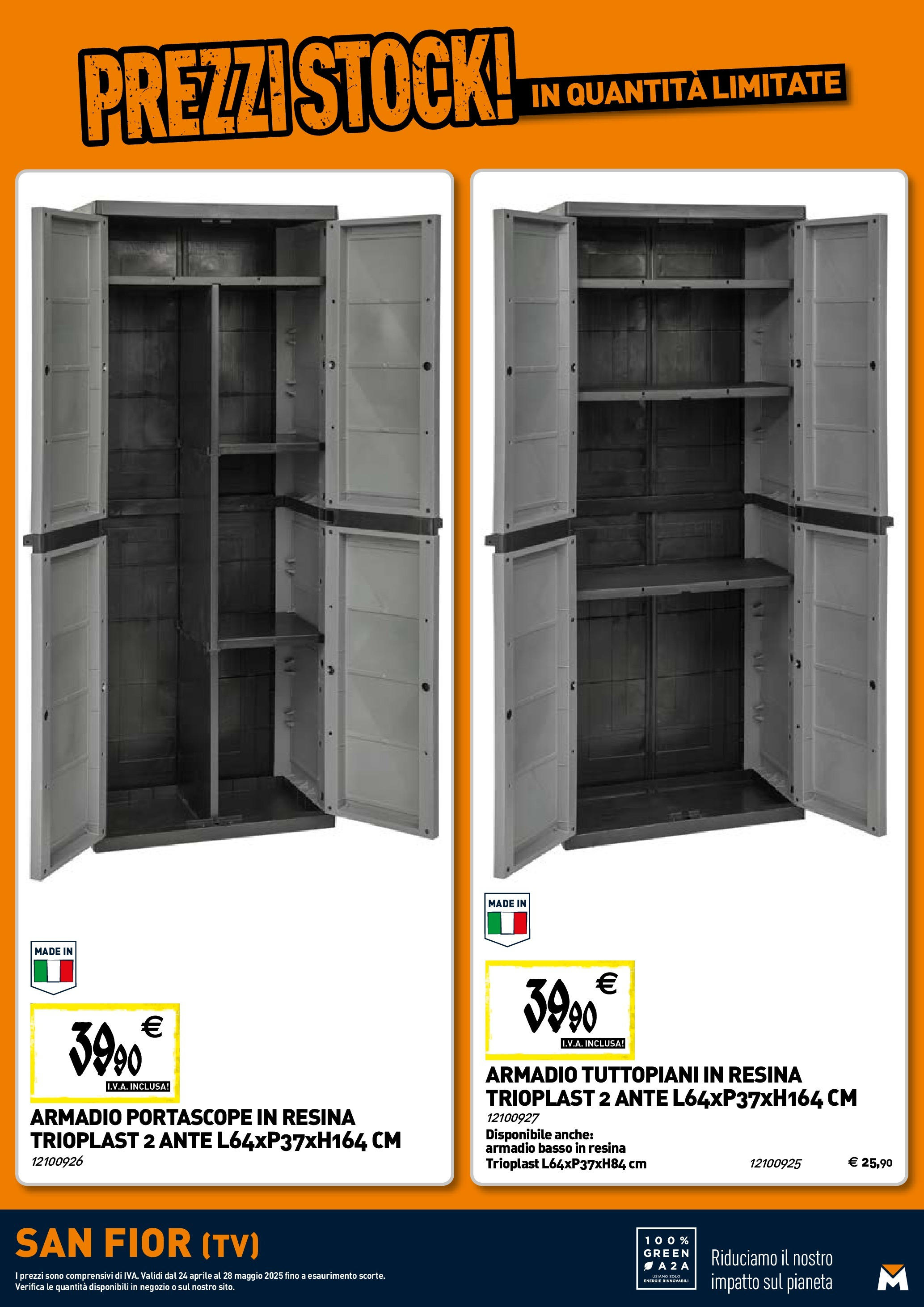 TECNOMAT - Straordinari prezzi stock! dal 23/04/2025 anteprima > nuovo offerte!⏳ | Pagina: 20 | Prodotti: TV, Armadio Nuovo TECNOMAT - Straordinari prezzi stock! dal 23/04/2025 > offerte anteprima 🛍️ | Pagina: 20 | Prodotti: TV, Armadio