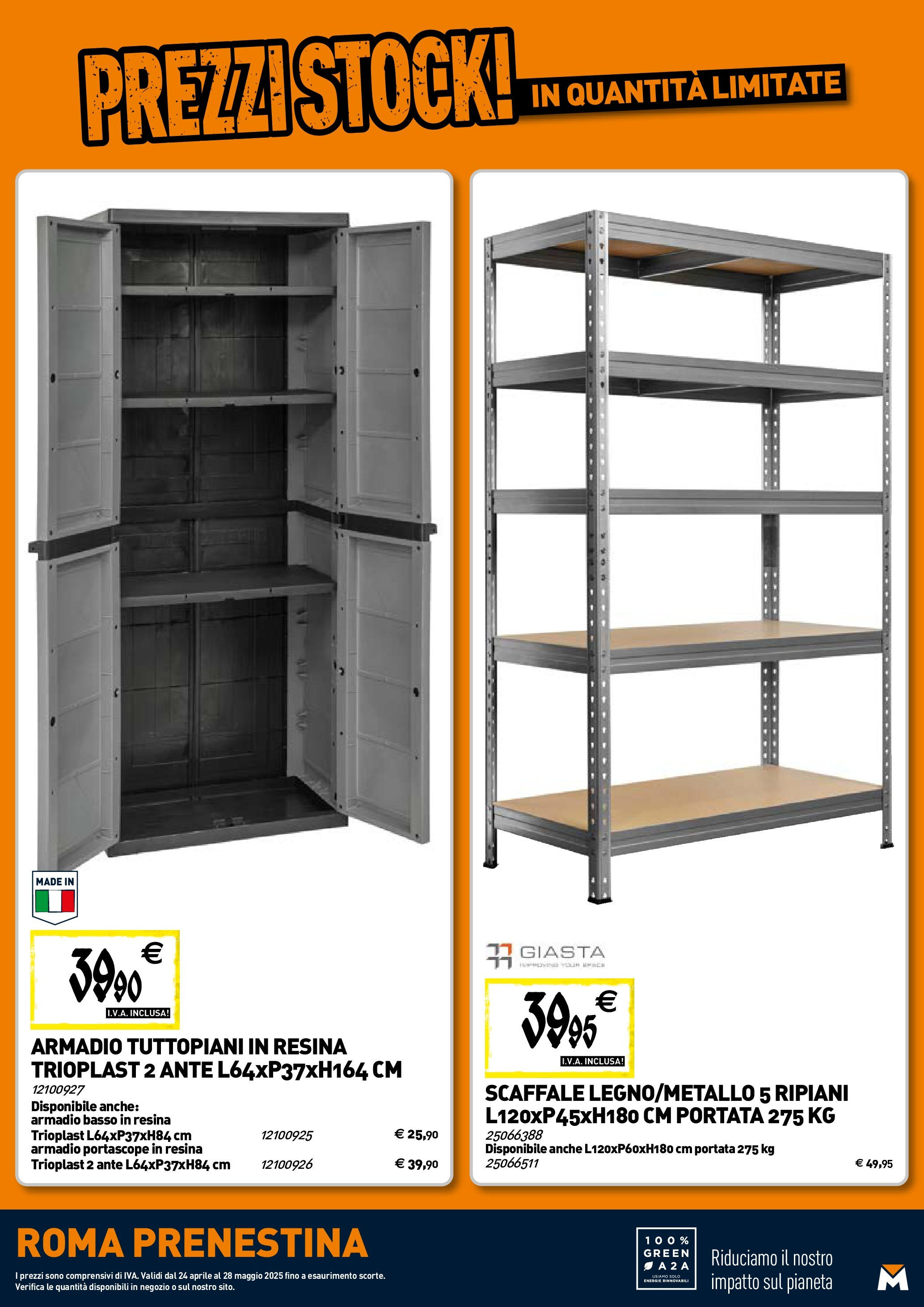 TECNOMAT - Volantino Roma dal 23/04/2025 anteprima > nuovo offerte!⏳ | Pagina: 20 | Prodotti: Scaffale, Armadio Nuovo TECNOMAT - Volantino Roma dal 23/04/2025 > offerte anteprima 🛍️ | Pagina: 20 | Prodotti: Scaffale, Armadio