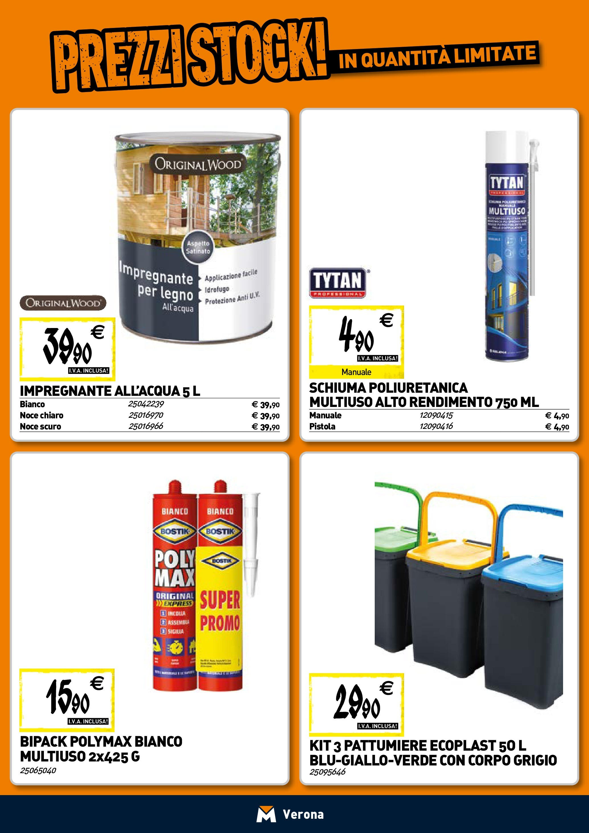 TECNOMAT - Straordinari prezzi stock! dal 23/04/2025 anteprima > nuovo offerte!⏳ | Pagina: 12 | Prodotti: Impregnante Nuovo TECNOMAT - Straordinari prezzi stock! dal 23/04/2025 > offerte anteprima 🛍️ | Pagina: 12 | Prodotti: Impregnante