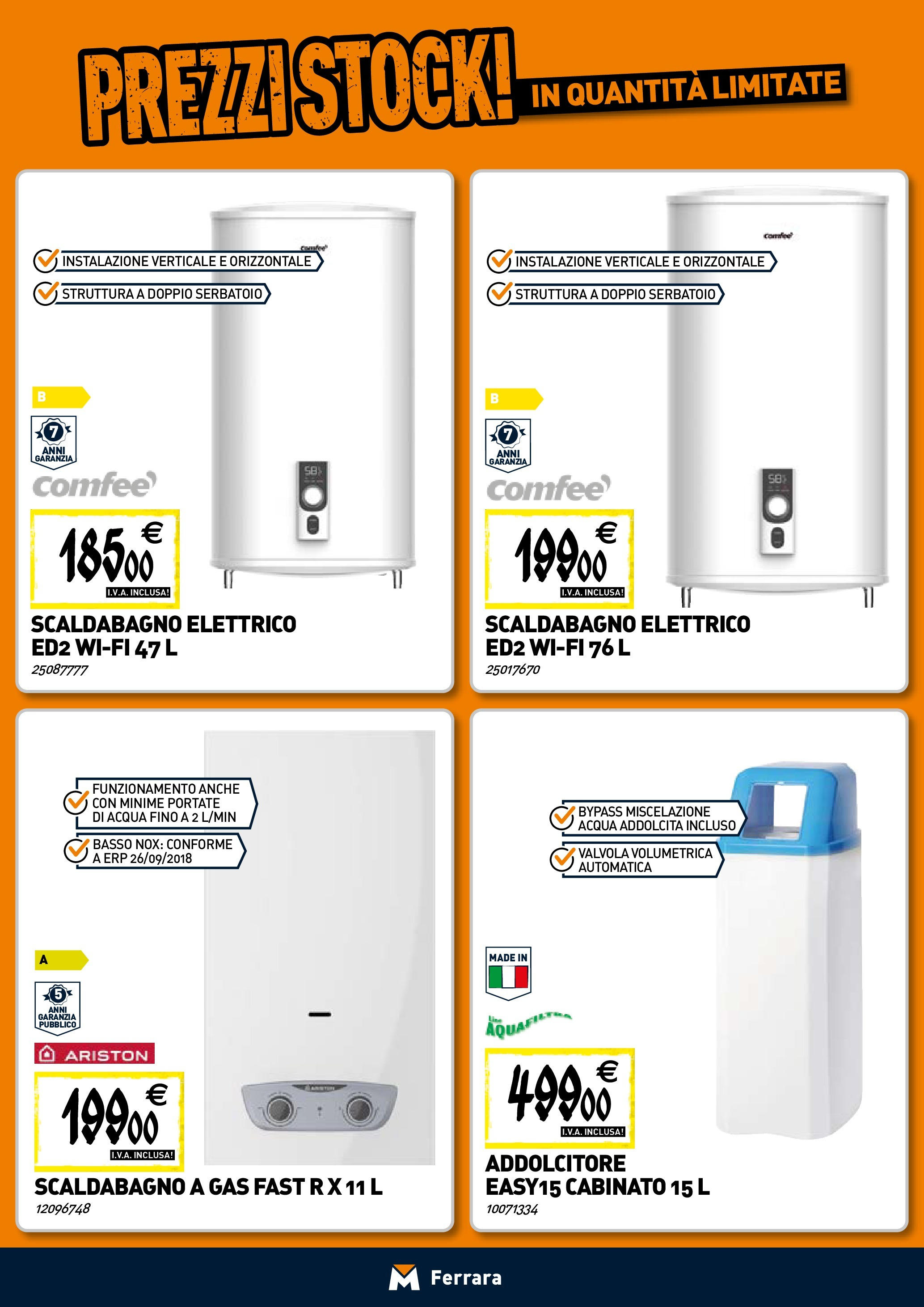 TECNOMAT - Straordinari prezzi stock! dal 23/04/2025 anteprima > nuovo offerte!⏳ | Pagina: 7 | Prodotti: Scaldabagno, Acqua Nuovo TECNOMAT - Straordinari prezzi stock! dal 23/04/2025 > offerte anteprima 🛍️ | Pagina: 7 | Prodotti: Scaldabagno, Acqua