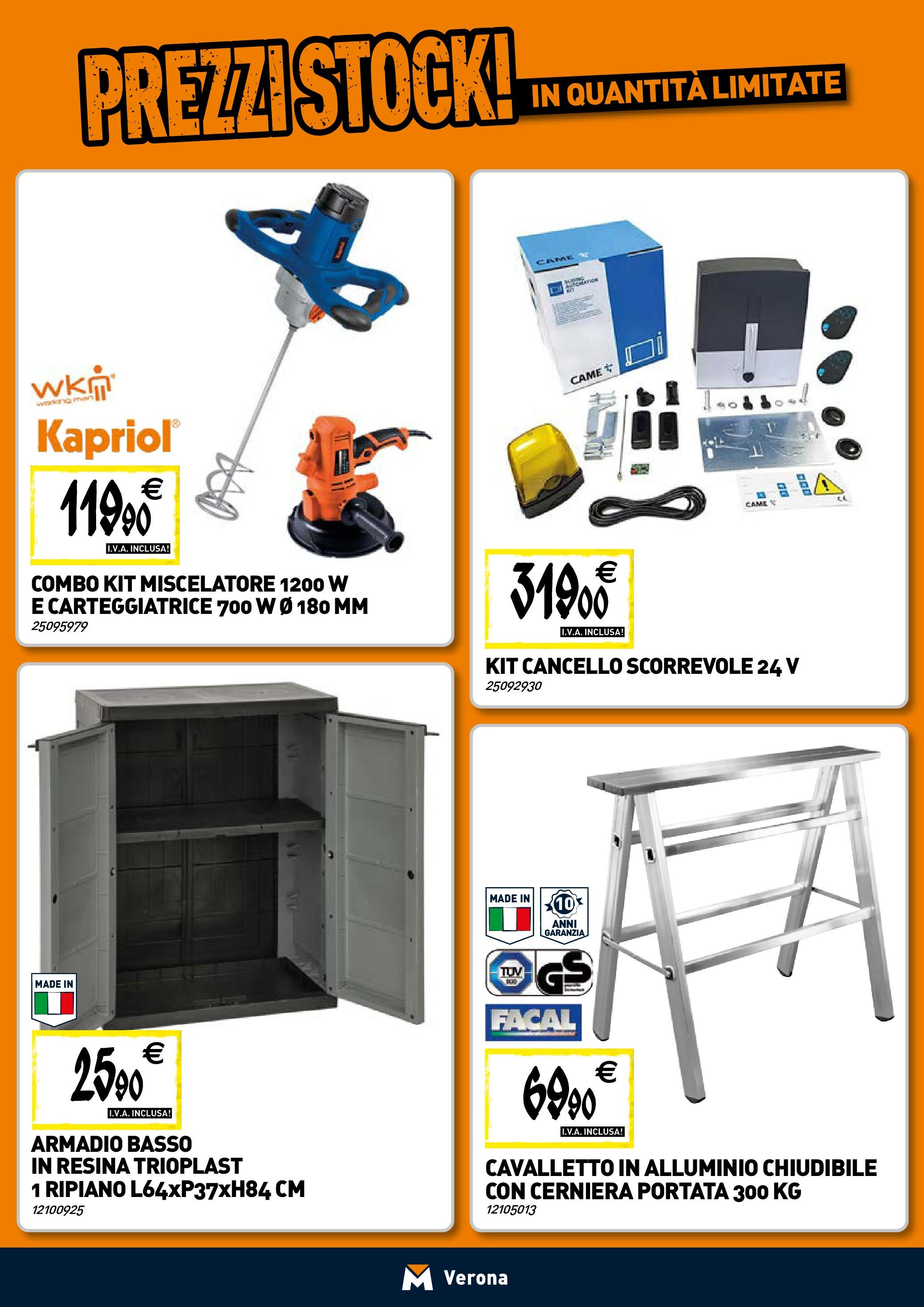 TECNOMAT - Straordinari prezzi stock! dal 23/04/2025 anteprima > nuovo offerte!⏳ | Pagina: 19 | Prodotti: Ripiano, Miscelatore, Alluminio, Armadio Nuovo TECNOMAT - Straordinari prezzi stock! dal 23/04/2025 > offerte anteprima 🛍️ | Pagina: 19 | Prodotti: Ripiano, Miscelatore, Alluminio, Armadio