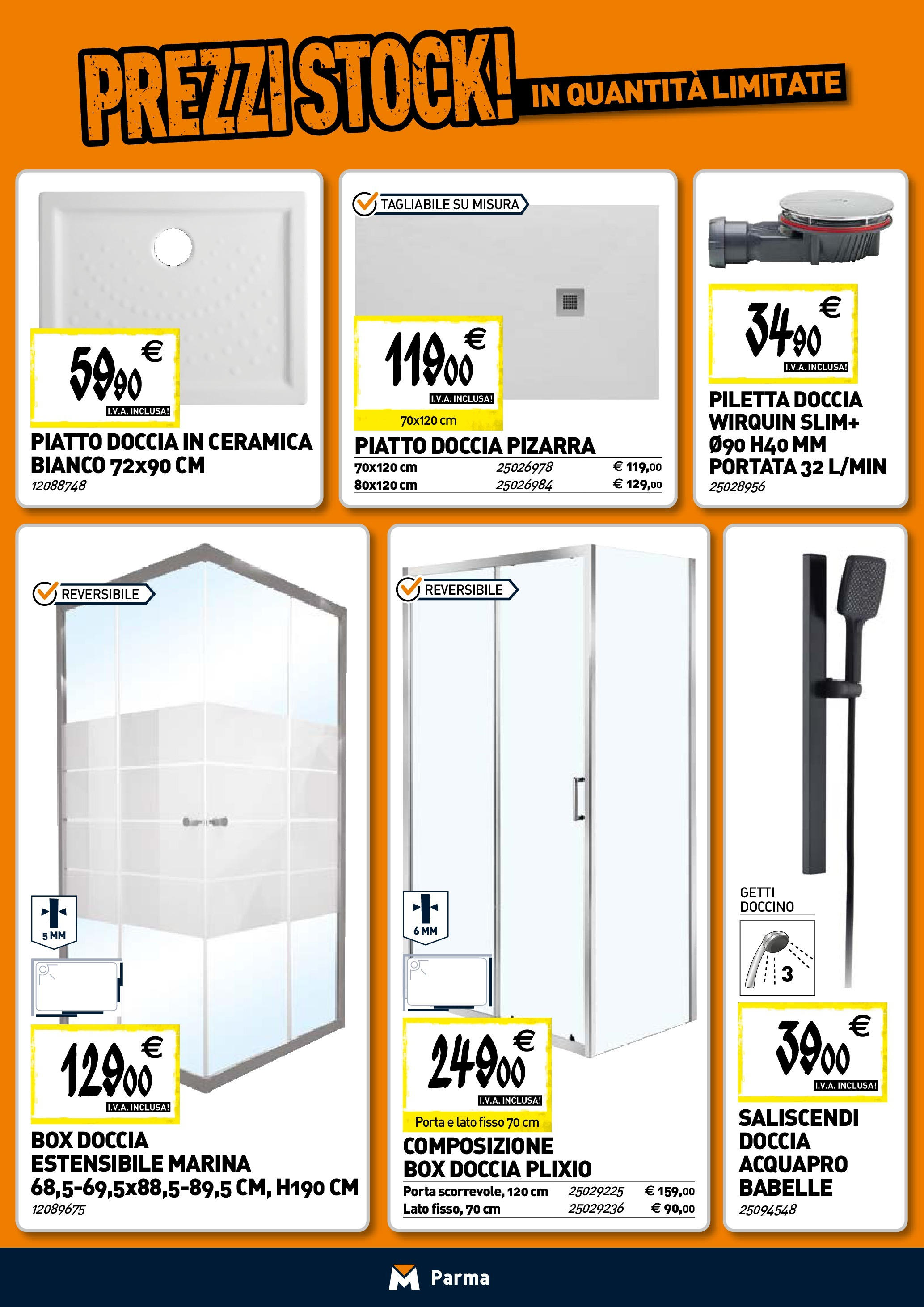 TECNOMAT - Volantino Parma dal 23/04/2025 anteprima > nuovo offerte!⏳ | Pagina: 2 | Prodotti: Box doccia, Piatto, Doccia Nuovo TECNOMAT - Volantino Parma dal 23/04/2025 > offerte anteprima 🛍️ | Pagina: 2 | Prodotti: Box doccia, Piatto, Doccia