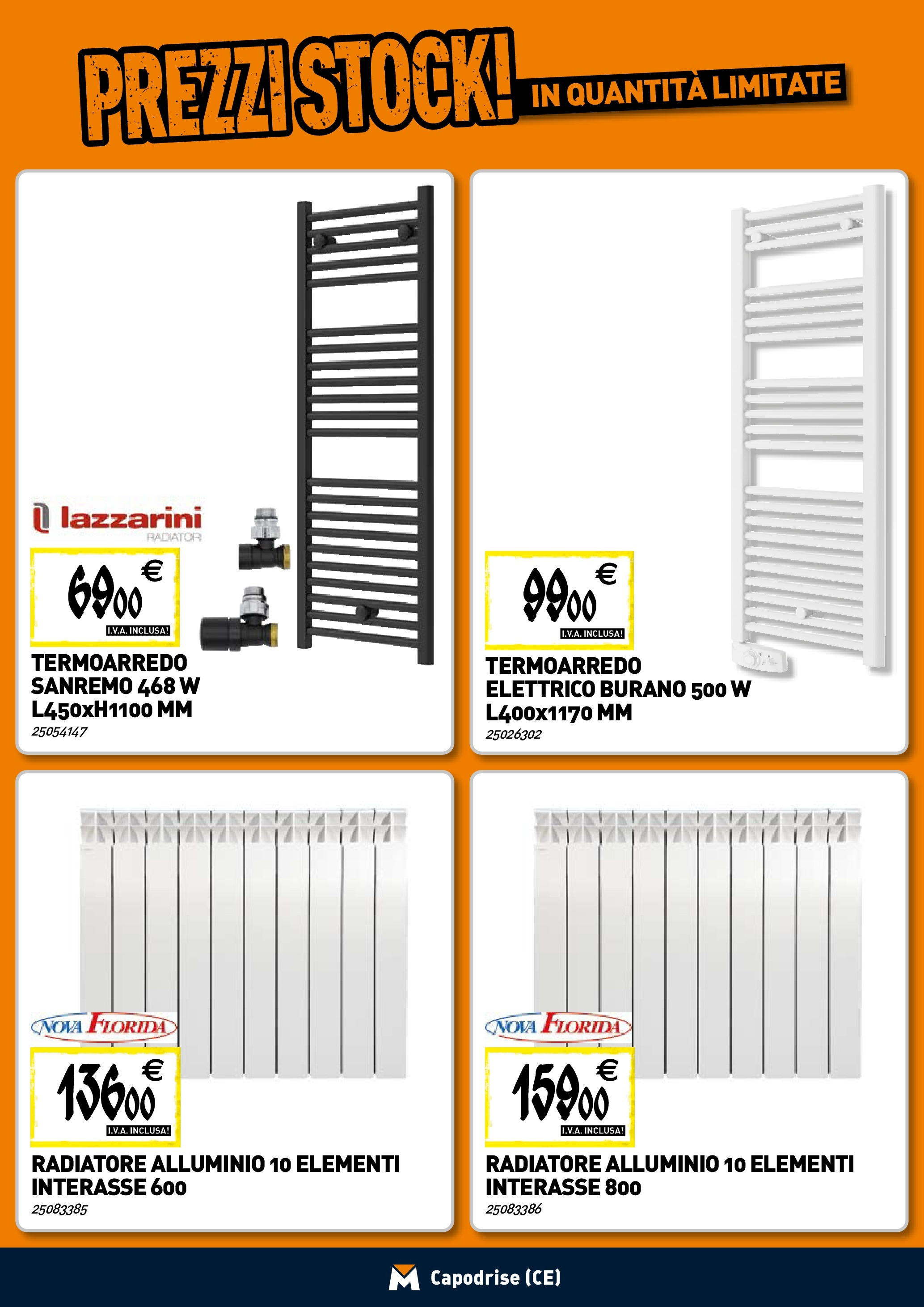 TECNOMAT - Straordinari prezzi stock! dal 23/04/2025 anteprima > nuovo offerte!⏳ | Pagina: 6 | Prodotti: Alluminio Nuovo TECNOMAT - Straordinari prezzi stock! dal 23/04/2025 > offerte anteprima 🛍️ | Pagina: 6 | Prodotti: Alluminio