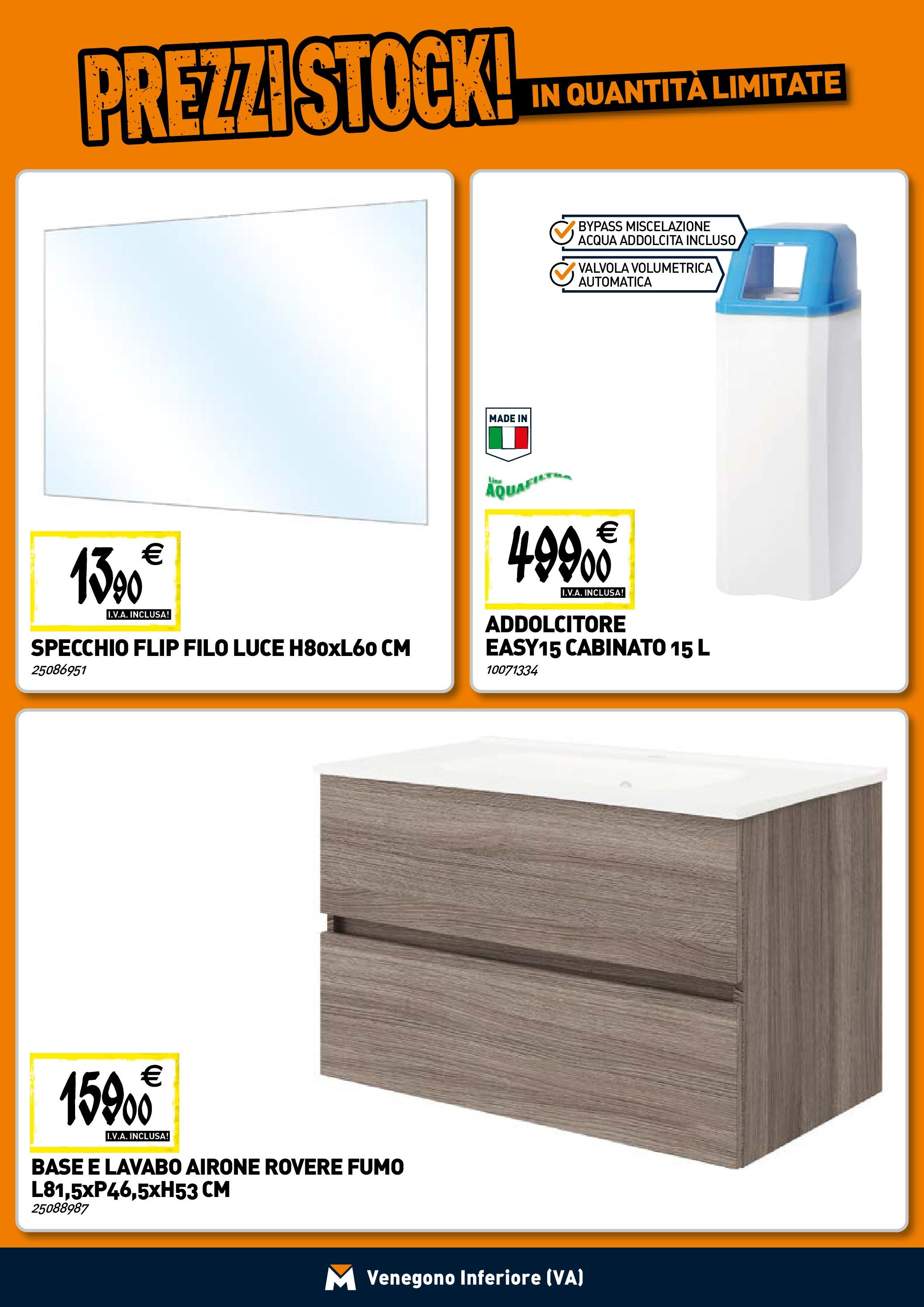 TECNOMAT - Straordinari prezzi stock! dal 23/04/2025 anteprima > nuovo offerte!⏳ | Pagina: 7 | Prodotti: Acqua, Specchio Nuovo TECNOMAT - Straordinari prezzi stock! dal 23/04/2025 > offerte anteprima 🛍️ | Pagina: 7 | Prodotti: Acqua, Specchio
