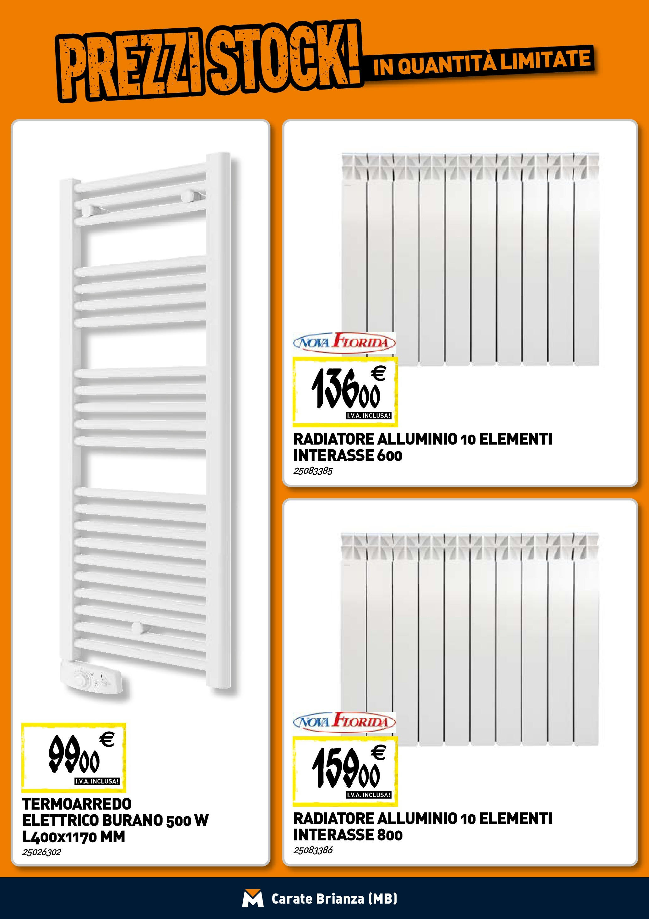 TECNOMAT - Straordinari prezzi stock! dal 23/04/2025 anteprima > nuovo offerte!⏳ | Pagina: 6 | Prodotti: Alluminio Nuovo TECNOMAT - Straordinari prezzi stock! dal 23/04/2025 > offerte anteprima 🛍️ | Pagina: 6 | Prodotti: Alluminio
