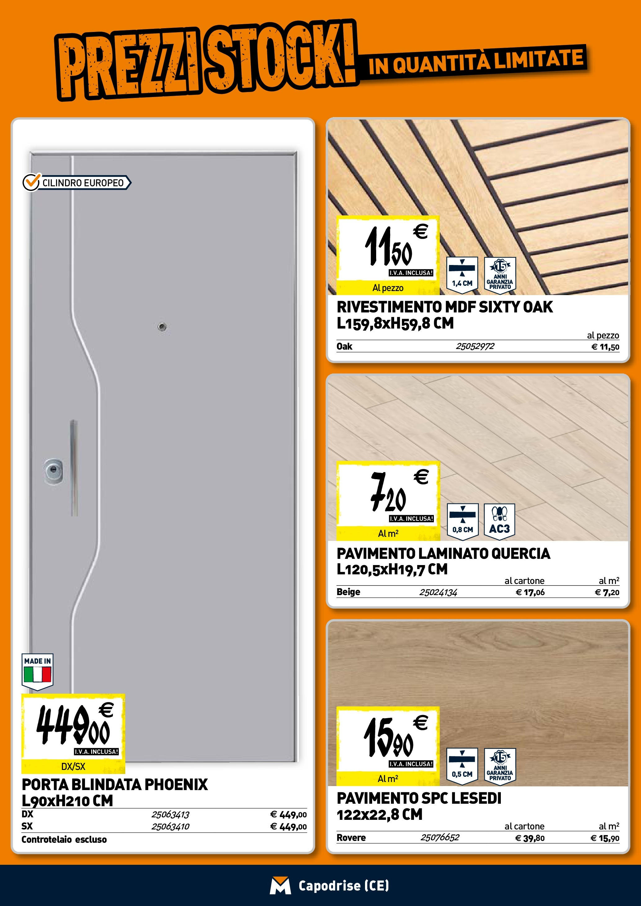 TECNOMAT - Straordinari prezzi stock! dal 23/04/2025 anteprima > nuovo offerte!⏳ | Pagina: 10 | Prodotti: Pavimento Nuovo TECNOMAT - Straordinari prezzi stock! dal 23/04/2025 > offerte anteprima 🛍️ | Pagina: 10 | Prodotti: Pavimento