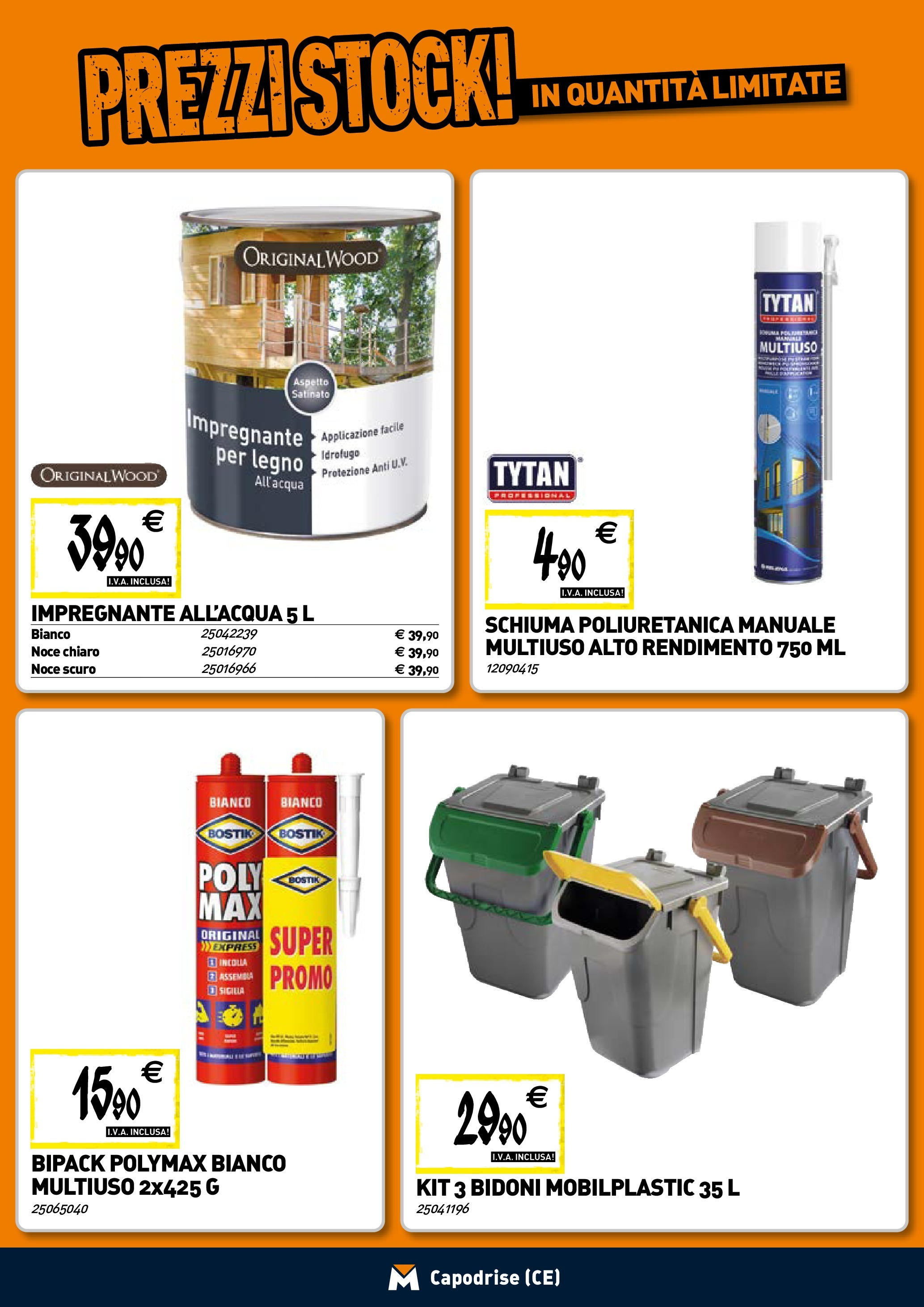 TECNOMAT - Straordinari prezzi stock! dal 23/04/2025 anteprima > nuovo offerte!⏳ | Pagina: 13 | Prodotti: Impregnante Nuovo TECNOMAT - Straordinari prezzi stock! dal 23/04/2025 > offerte anteprima 🛍️ | Pagina: 13 | Prodotti: Impregnante