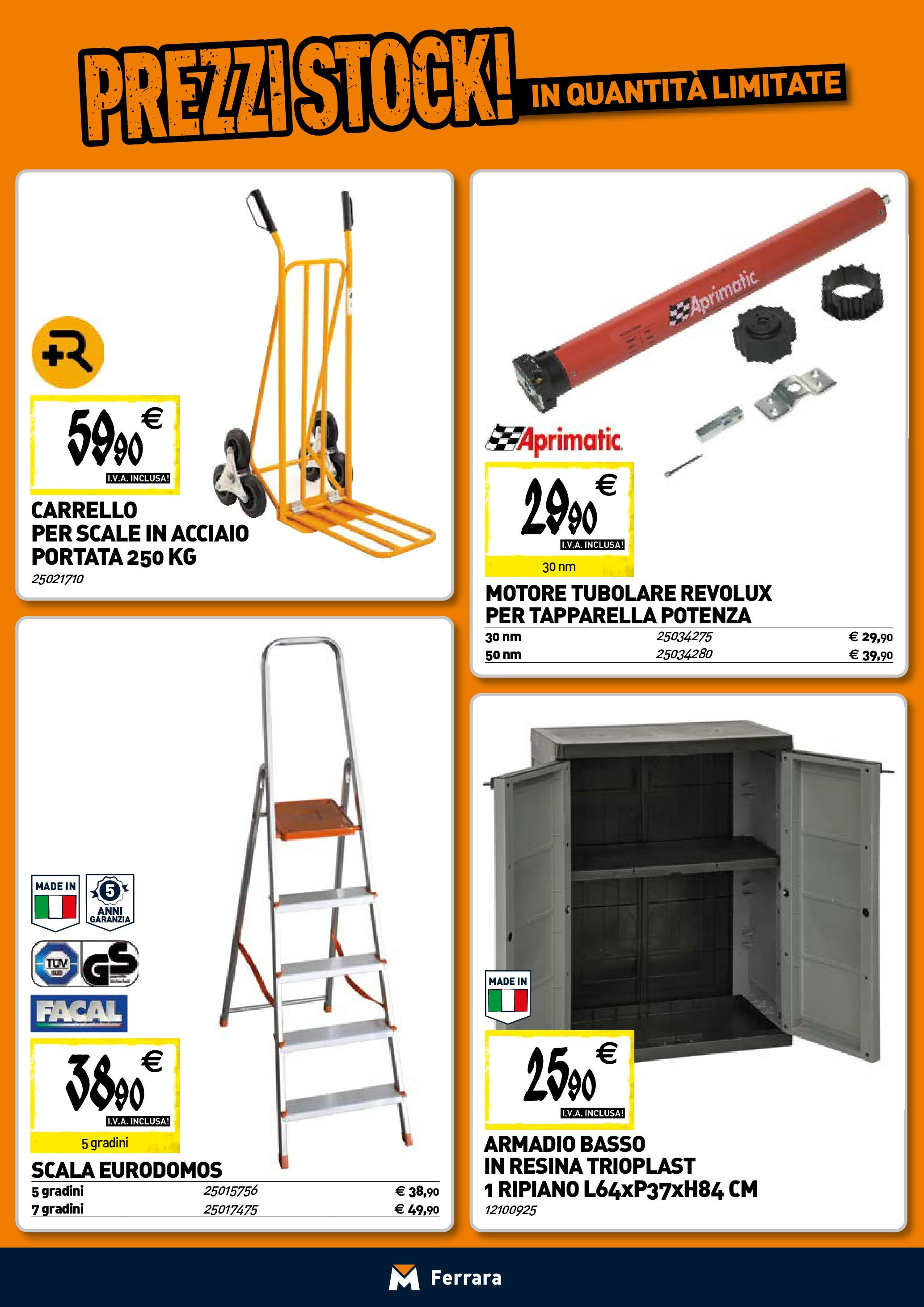 TECNOMAT - Straordinari prezzi stock! dal 23/04/2025 anteprima > nuovo offerte!⏳ | Pagina: 19 | Prodotti: Ripiano, Tè, Carrello, Scala Nuovo TECNOMAT - Straordinari prezzi stock! dal 23/04/2025 > offerte anteprima 🛍️ | Pagina: 19 | Prodotti: Ripiano, Tè, Carrello, Scala