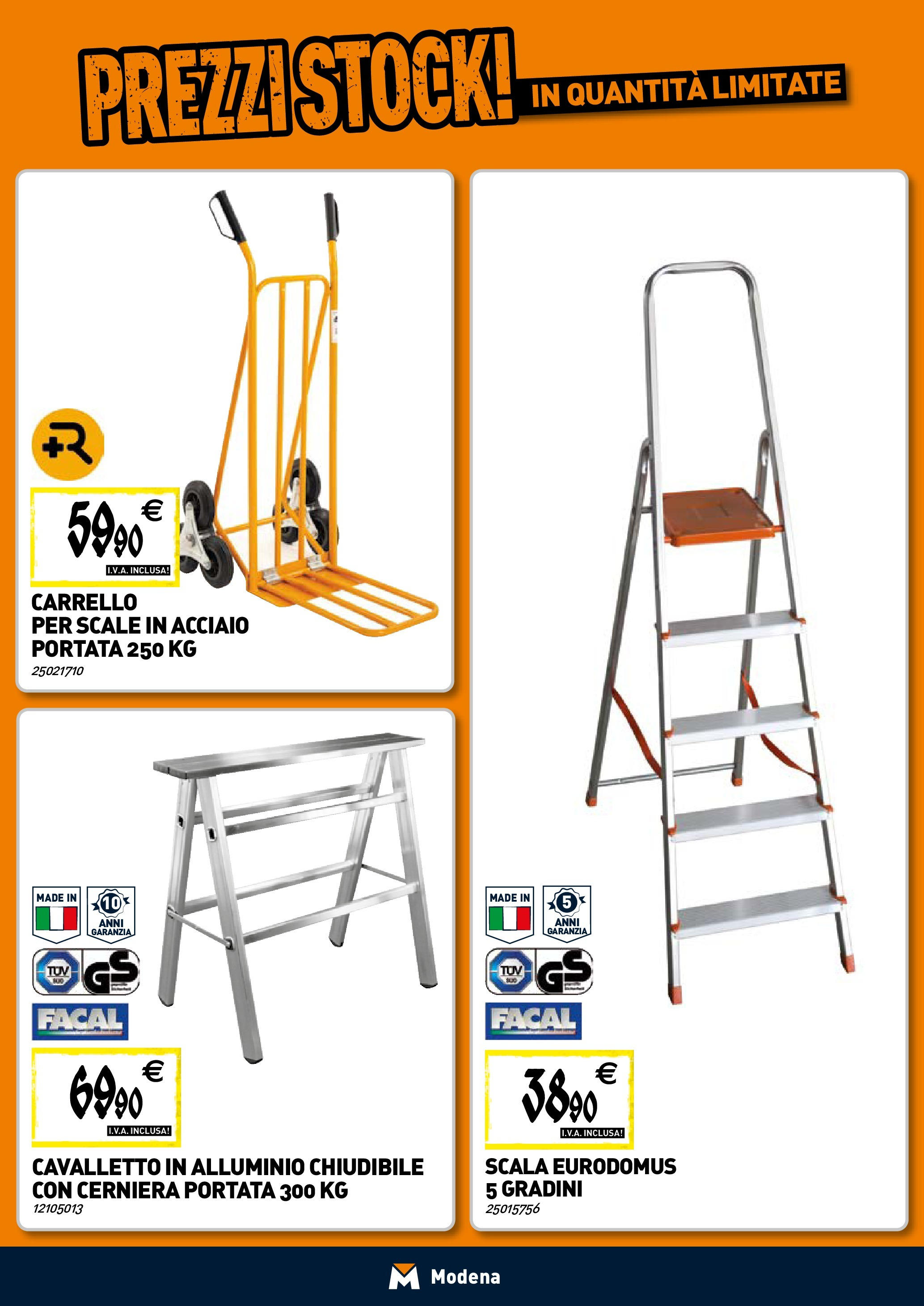 TECNOMAT - Straordinari prezzi stock! dal 23/04/2025 anteprima > nuovo offerte!⏳ | Pagina: 19 | Prodotti: Carrello, Scala, Alluminio Nuovo TECNOMAT - Straordinari prezzi stock! dal 23/04/2025 > offerte anteprima 🛍️ | Pagina: 19 | Prodotti: Carrello, Scala, Alluminio