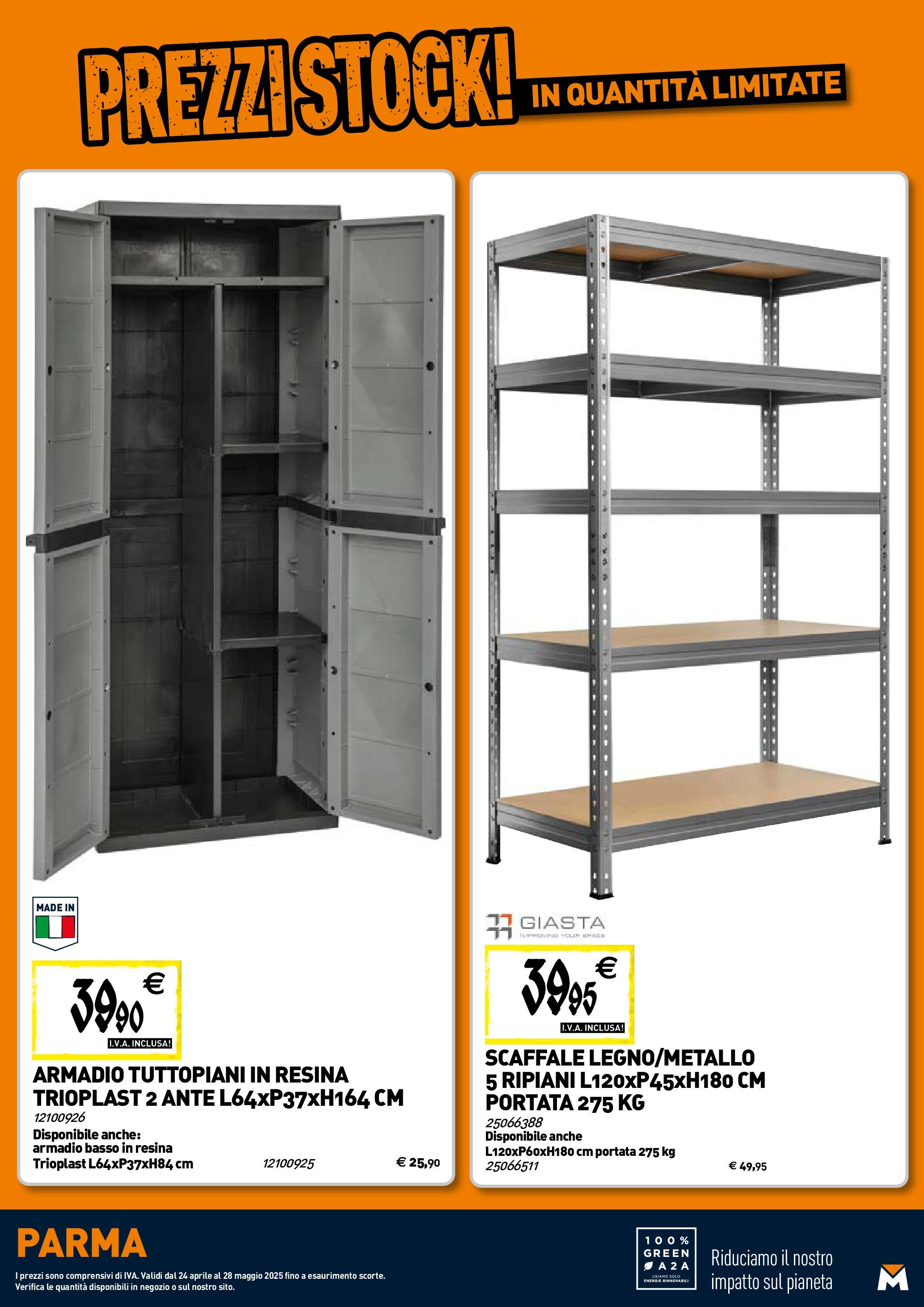 TECNOMAT - Volantino Parma dal 23/04/2025 anteprima > nuovo offerte!⏳ | Pagina: 20 | Prodotti: Scaffale, Armadio Nuovo TECNOMAT - Volantino Parma dal 23/04/2025 > offerte anteprima 🛍️ | Pagina: 20 | Prodotti: Scaffale, Armadio