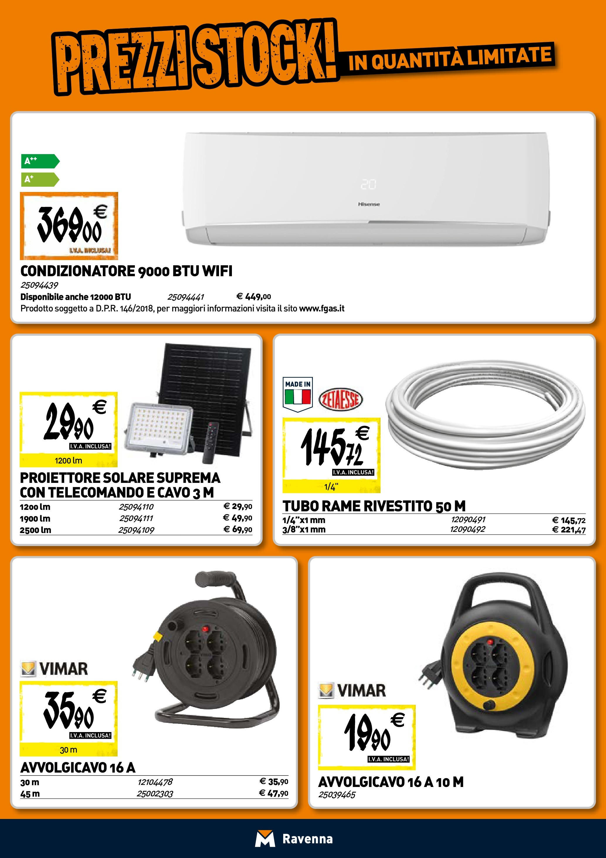 TECNOMAT - Straordinari prezzi stock! dal 23/04/2025 anteprima > nuovo offerte!⏳ | Pagina: 17 | Prodotti: Telecomando, Tubo, Cavo, Condizionatore Nuovo TECNOMAT - Straordinari prezzi stock! dal 23/04/2025 > offerte anteprima 🛍️ | Pagina: 17 | Prodotti: Telecomando, Tubo, Cavo, Condizionatore