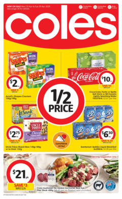 Preview of Coles - Great Value. Hands Down - 23rd April - valid from 22.04.2025