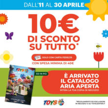 10€ di buono sconto