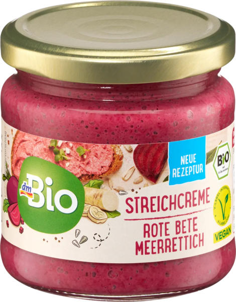 dmBio Streichcreme Rote Bete Meerrettich