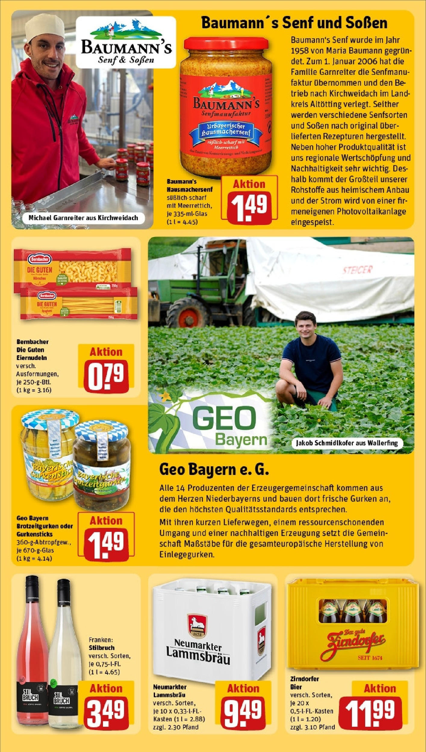 Rewe - Rewe: Wochenangebote (ab 27.04.2025) zum Blättern » Angebote | Seite: 23 | Produkte: Bier, Gurken Rewe - Rewe: Wochenangebote (ab 27.04.2025) zum Blättern » Angebote | Seite: 23 | Produkte: Bier, Gurken