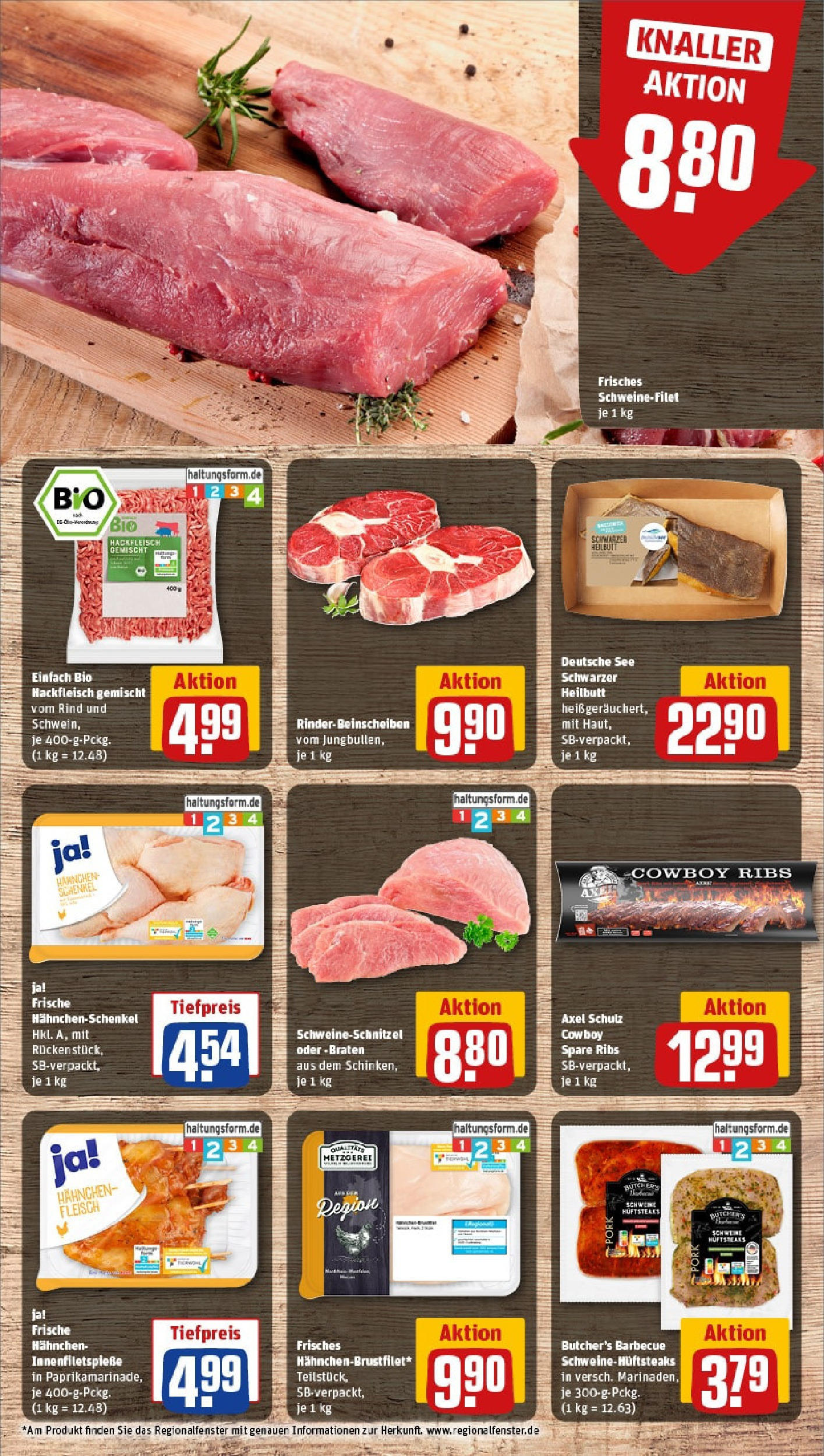Rewe - Rewe: Wochenangebote (ab 27.04.2025) zum Blättern » Angebote | Seite: 8 | Produkte: Hahnchenschenkel, Spare ribs, Steak, Fleisch Rewe - Rewe: Wochenangebote (ab 27.04.2025) zum Blättern » Angebote | Seite: 8 | Produkte: Hahnchenschenkel, Spare ribs, Steak, Fleisch
