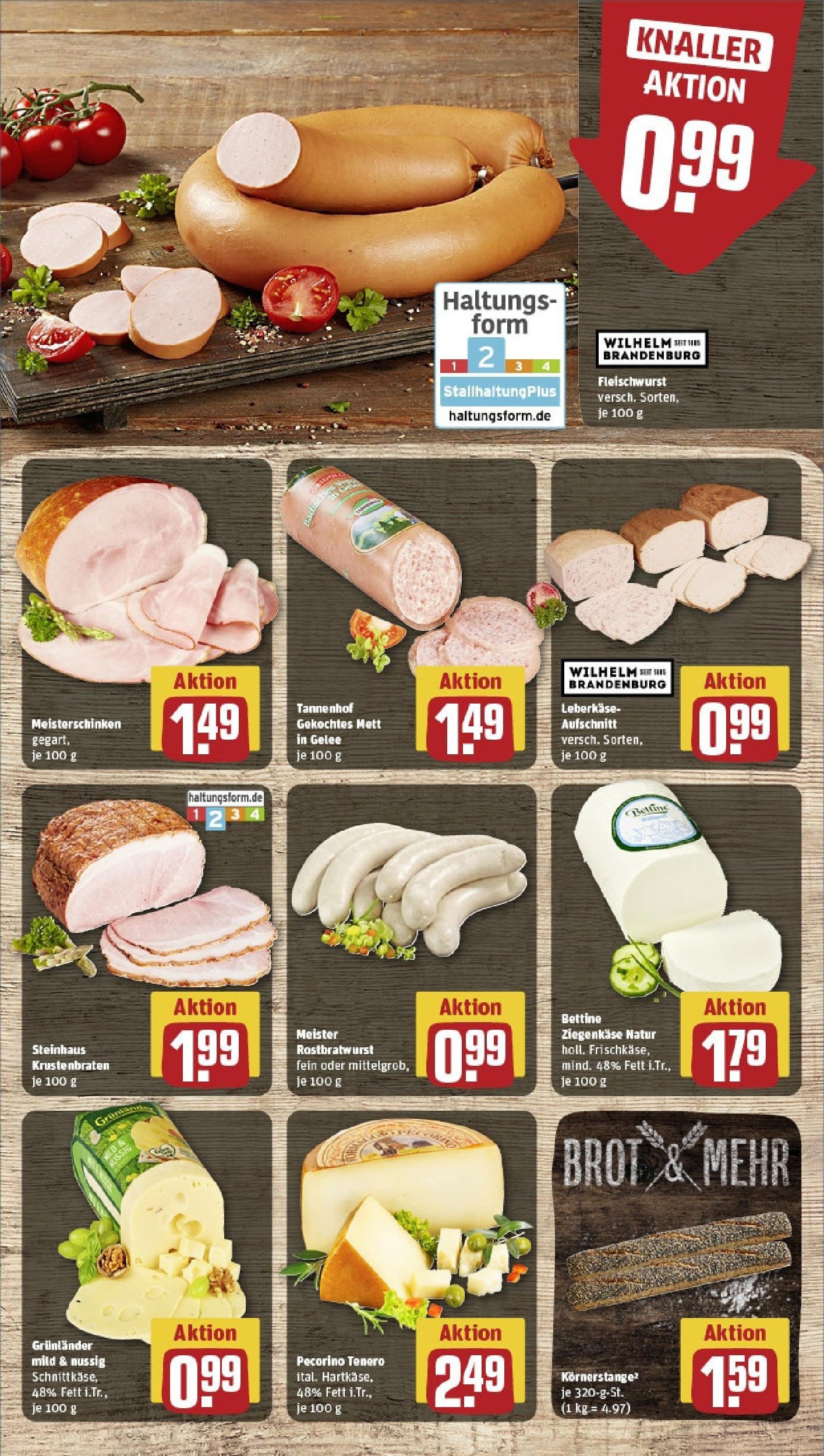 Rewe - Rewe: Wochenangebote (ab 27.04.2025) zum Blättern » Angebote | Seite: 9 | Produkte: Ziegenkäse, Grunlander, Brot, Leberkase Rewe - Rewe: Wochenangebote (ab 27.04.2025) zum Blättern » Angebote | Seite: 9 | Produkte: Ziegenkäse, Grunlander, Brot, Leberkase