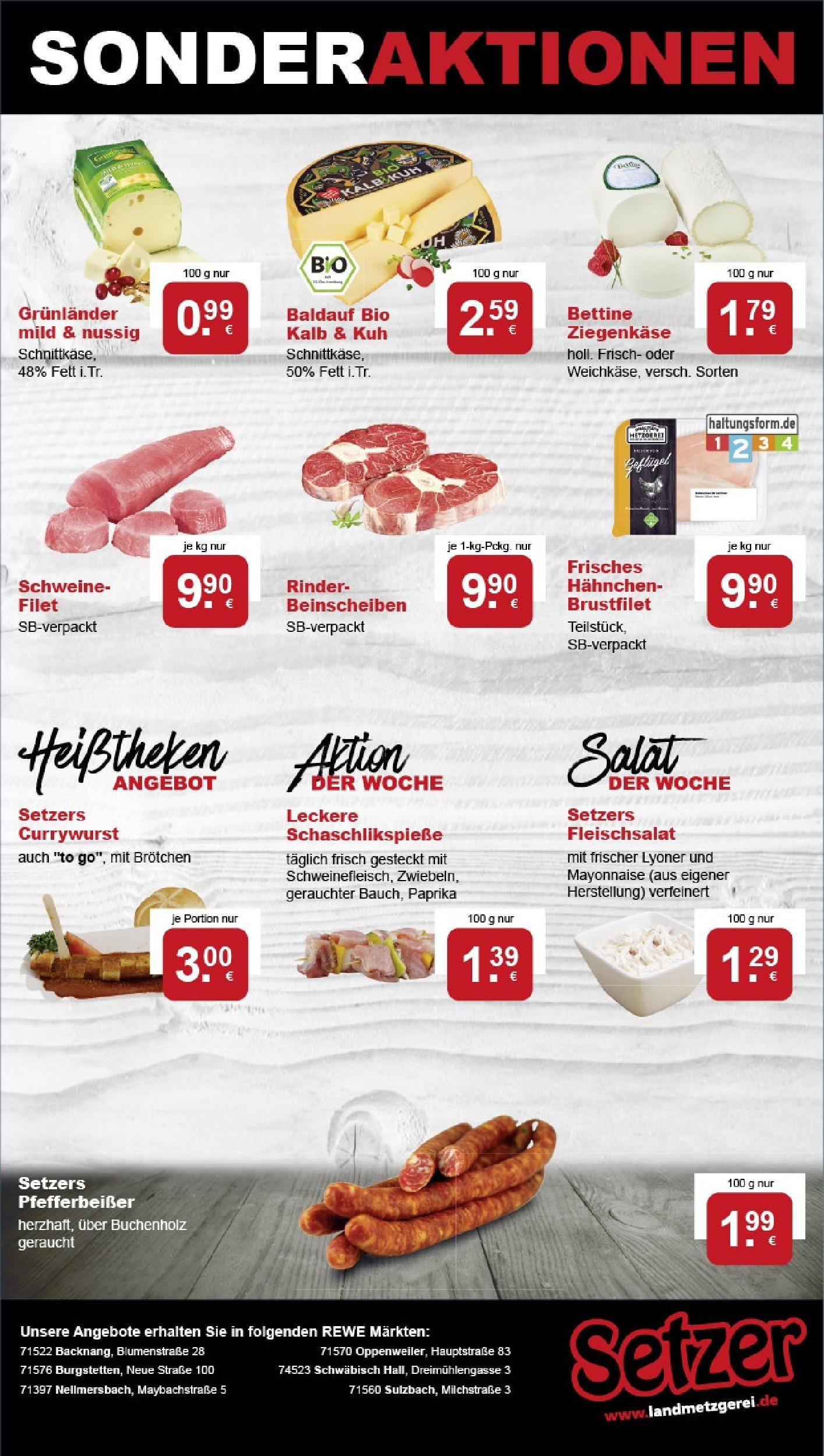 Rewe - Rewe: Wochenangebote (ab 27.04.2025) zum Blättern » Angebote | Seite: 11 | Produkte: Hahnchen, Ziegenkäse, Mayonnaise, Grunlander Rewe - Rewe: Wochenangebote (ab 27.04.2025) zum Blättern » Angebote | Seite: 11 | Produkte: Hahnchen, Ziegenkäse, Mayonnaise, Grunlander