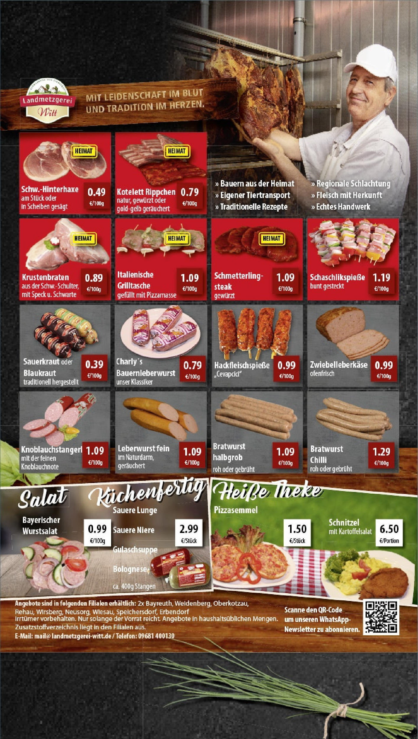Rewe - Rewe: Wochenangebote (ab 27.04.2025) zum Blättern » Angebote | Seite: 9 | Produkte: Bratwurst, Krustenbraten, Steak, Fleisch Rewe - Rewe: Wochenangebote (ab 27.04.2025) zum Blättern » Angebote | Seite: 9 | Produkte: Bratwurst, Krustenbraten, Steak, Fleisch