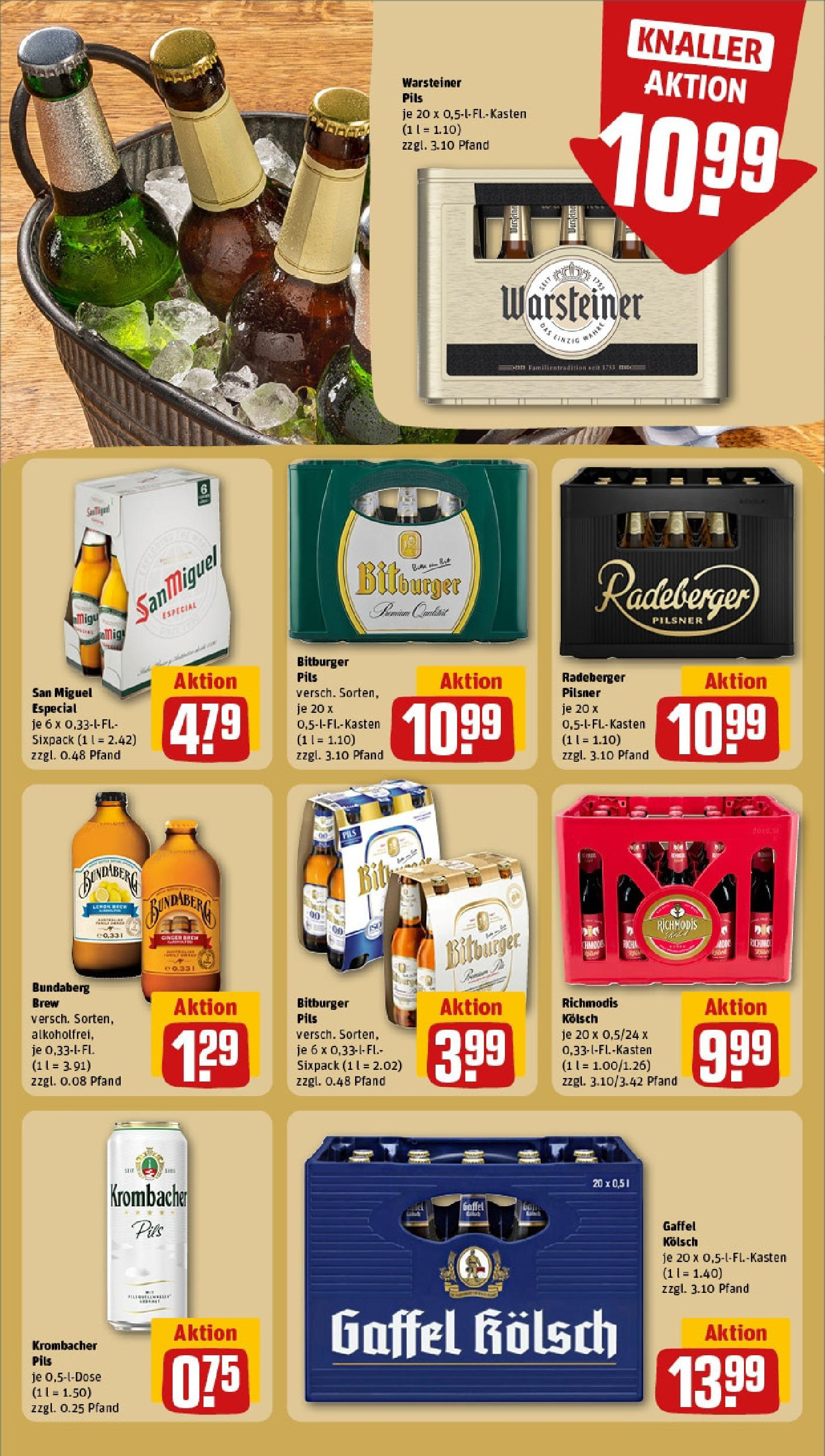 Rewe - Rewe: Wochenangebote (ab 27.04.2025) zum Blättern » Angebote | Seite: 21 | Produkte: Pils, Warsteiner, Krombacher, Radeberger pilsner Rewe - Rewe: Wochenangebote (ab 27.04.2025) zum Blättern » Angebote | Seite: 21 | Produkte: Pils, Warsteiner, Krombacher, Radeberger pilsner