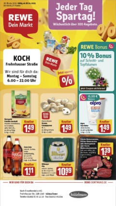 Rewe - Essen gültig ab dem 28.04.2025