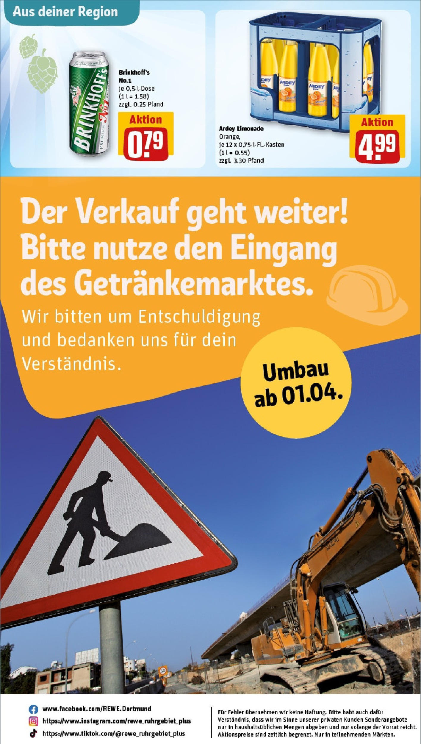 Rewe - Rewe: Wochenangebote (ab 27.04.2025) zum Blättern » Angebote | Seite: 32 | Produkte: Limonade Rewe - Rewe: Wochenangebote (ab 27.04.2025) zum Blättern » Angebote | Seite: 32 | Produkte: Limonade