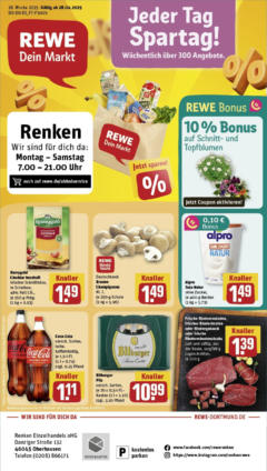 Rewe - Rewe: Wochenangebote gültig ab dem 27.04.2025