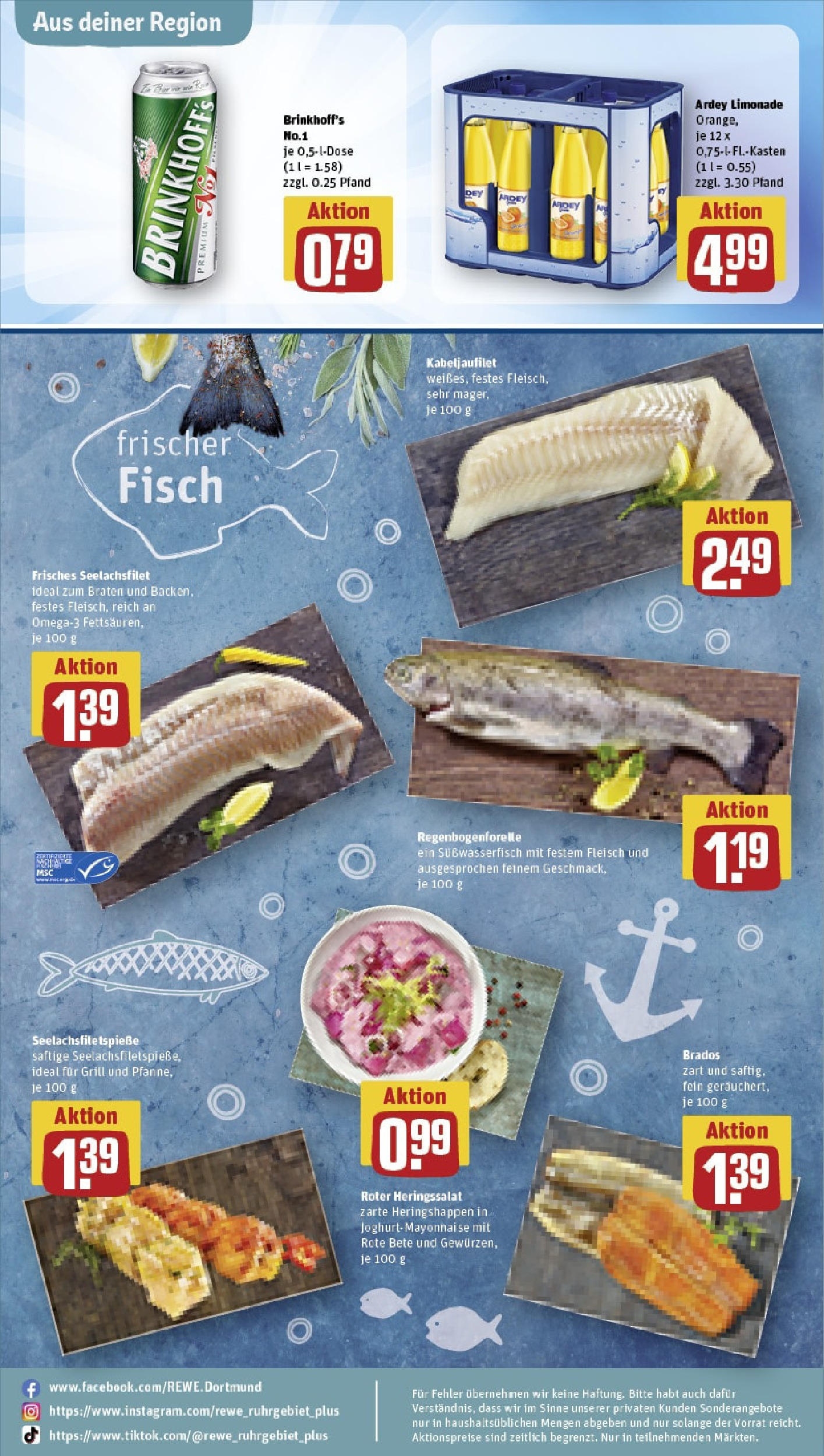 Rewe - Rewe: Wochenangebote (ab 27.04.2025) zum Blättern » Angebote | Seite: 32 | Produkte: Joghurt, Fisch, Mayonnaise, Fleisch Rewe - Rewe: Wochenangebote (ab 27.04.2025) zum Blättern » Angebote | Seite: 32 | Produkte: Joghurt, Fisch, Mayonnaise, Fleisch