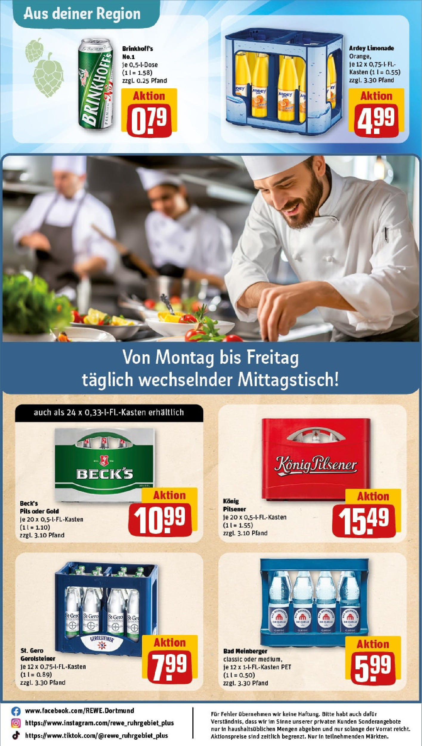 Rewe - Rewe: Wochenangebote (ab 27.04.2025) zum Blättern » Angebote | Seite: 32 | Produkte: Konig pilsener, Bad, Pils, Gerolsteiner Rewe - Rewe: Wochenangebote (ab 27.04.2025) zum Blättern » Angebote | Seite: 32 | Produkte: Konig pilsener, Bad, Pils, Gerolsteiner