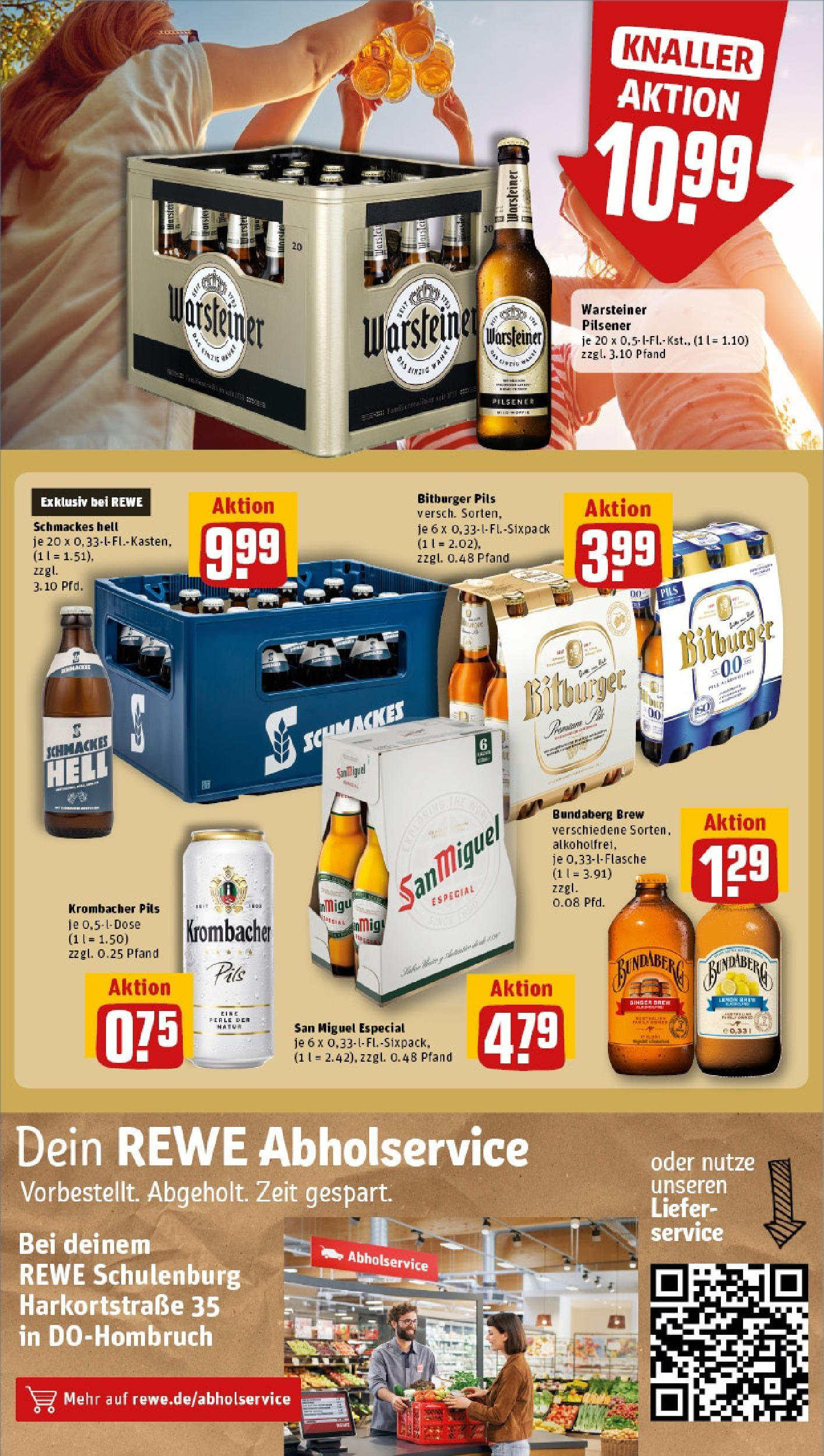 Rewe - Rewe: Wochenangebote (ab 27.04.2025) zum Blättern » Angebote | Seite: 21 | Produkte: Bitburger, Pils, Warsteiner, Krombacher Rewe - Rewe: Wochenangebote (ab 27.04.2025) zum Blättern » Angebote | Seite: 21 | Produkte: Bitburger, Pils, Warsteiner, Krombacher