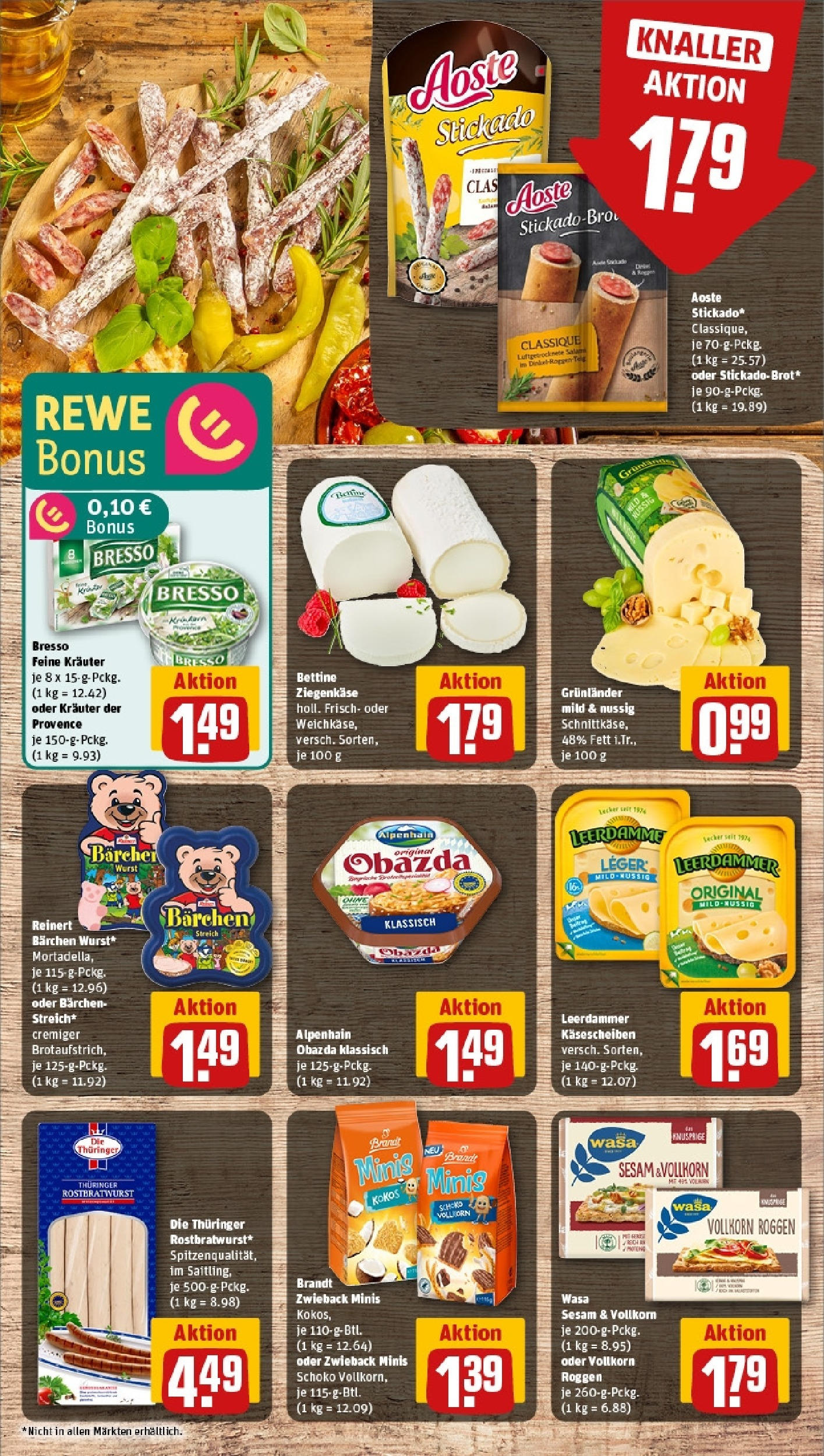 Rewe - Rewe: Wochenangebote (ab 27.04.2025) zum Blättern » Angebote | Seite: 11 | Produkte: Ziegenkäse, Grunlander, Wurst, Salami Rewe - Rewe: Wochenangebote (ab 27.04.2025) zum Blättern » Angebote | Seite: 11 | Produkte: Ziegenkäse, Grunlander, Wurst, Salami