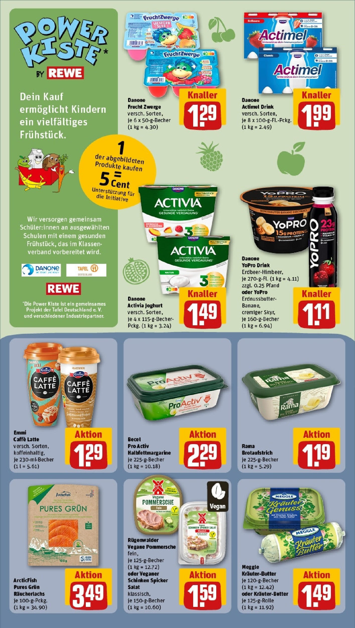 Rewe - Rewe: Wochenangebote (ab 27.04.2025) zum Blättern » Angebote | Seite: 14 | Produkte: Activia, Actimel, Rama, Fruchtzwerge Rewe - Rewe: Wochenangebote (ab 27.04.2025) zum Blättern » Angebote | Seite: 14 | Produkte: Activia, Actimel, Rama, Fruchtzwerge
