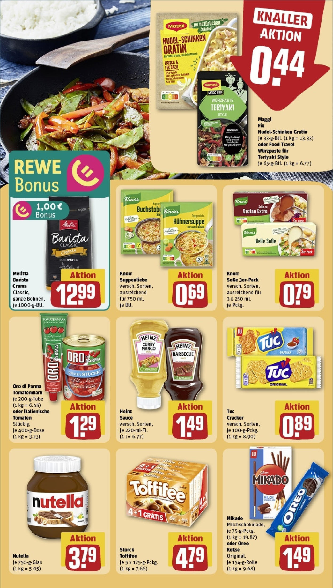 Rewe - Rewe: Wochenangebote (ab 27.04.2025) zum Blättern » Angebote | Seite: 21 | Produkte: Maggi, Nutella, Soße, Mango Rewe - Rewe: Wochenangebote (ab 27.04.2025) zum Blättern » Angebote | Seite: 21 | Produkte: Maggi, Nutella, Soße, Mango