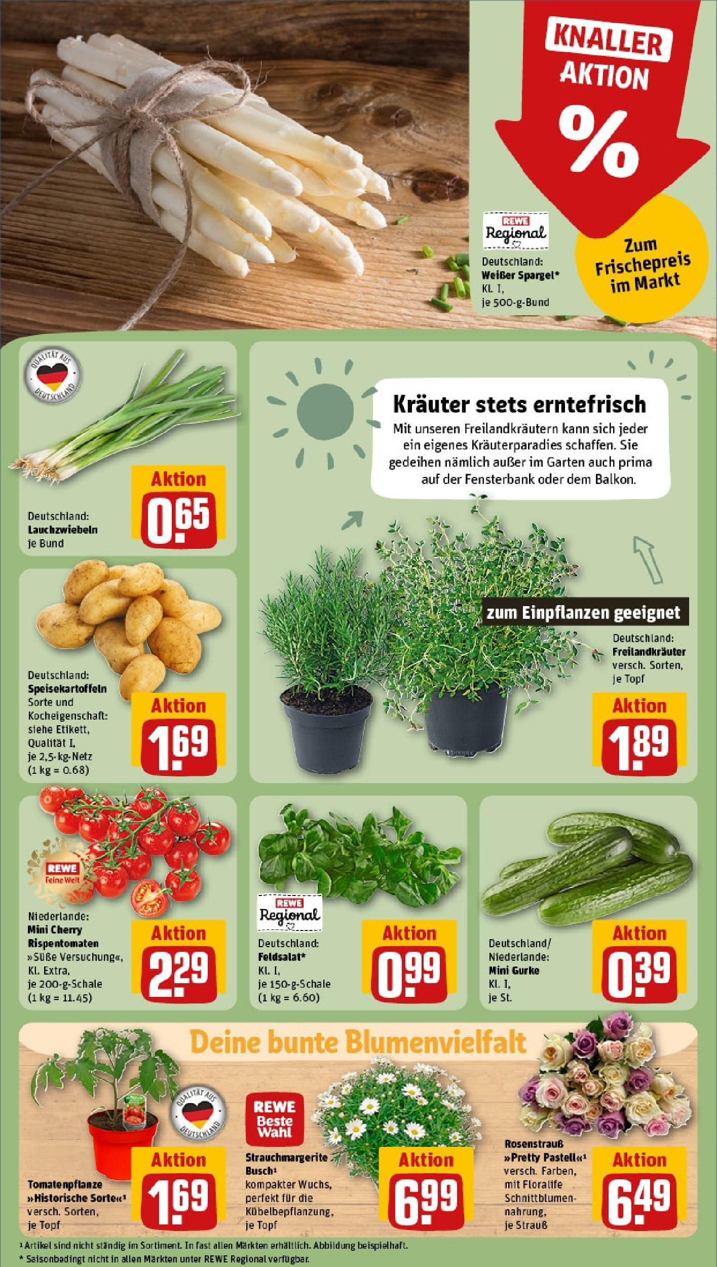 Rewe - Rewe: Wochenangebote (ab 27.04.2025) zum Blättern » Angebote | Seite: 7