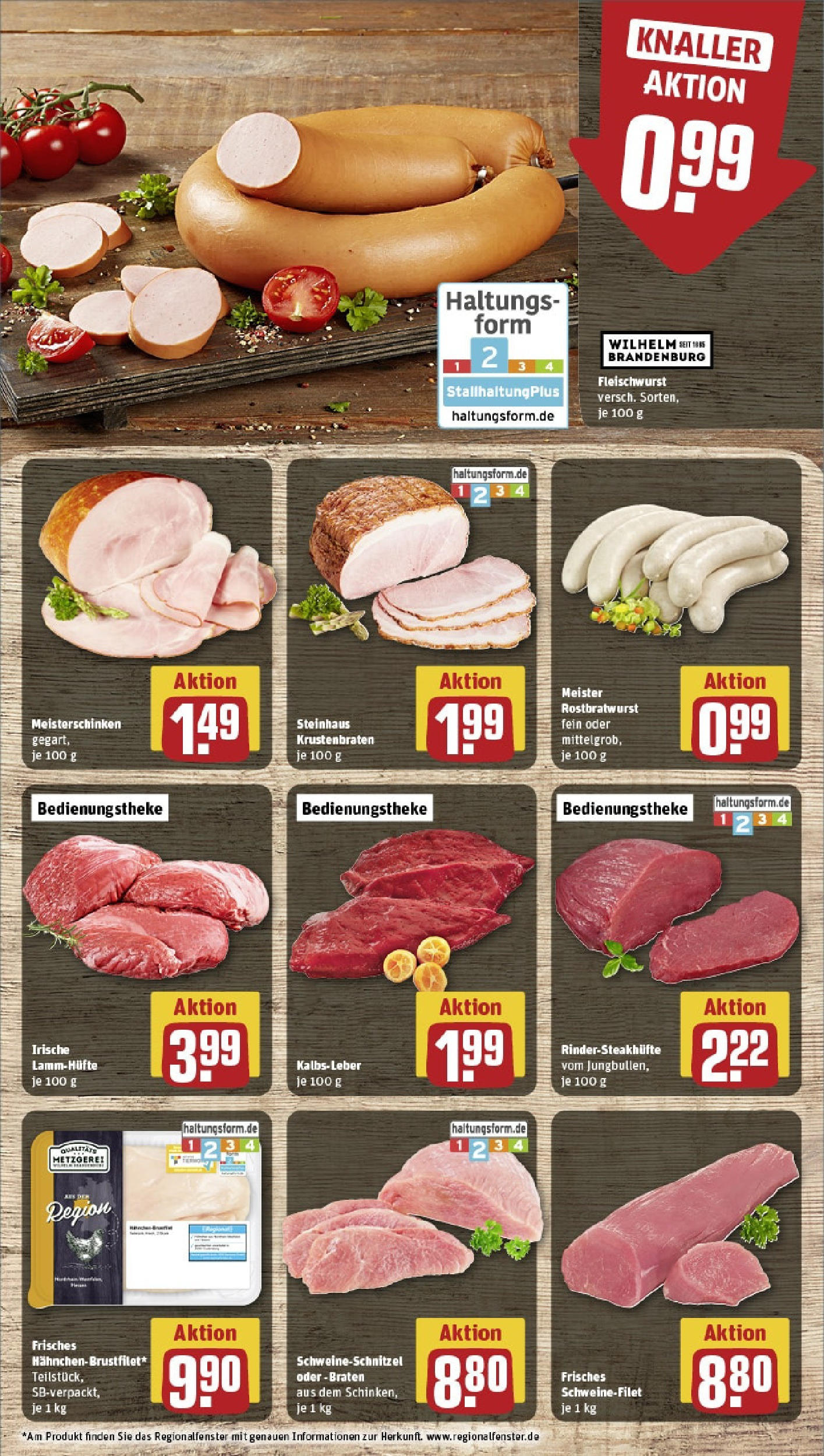Rewe - Rewe: Wochenangebote (ab 27.04.2025) zum Blättern » Angebote | Seite: 8 | Produkte: Krustenbraten, Schnitzel, Schweinefilet