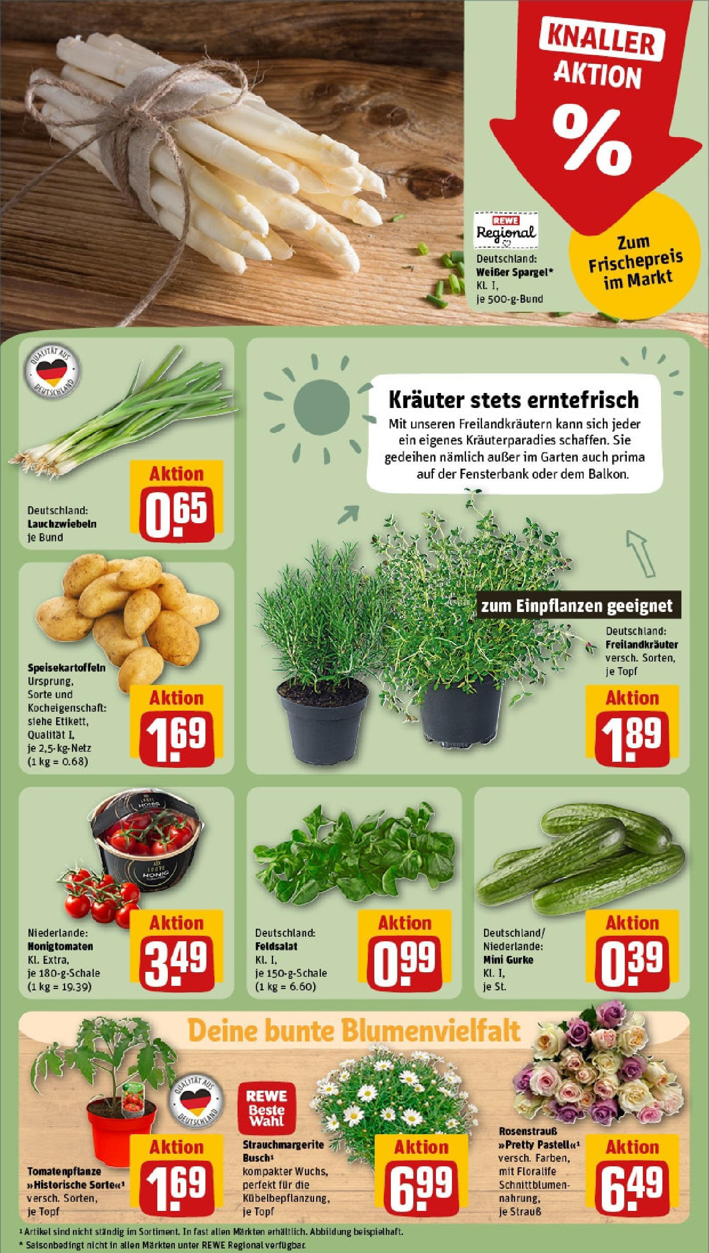 Rewe - Rewe: Wochenangebote (ab 27.04.2025) zum Blättern » Angebote | Seite: 7