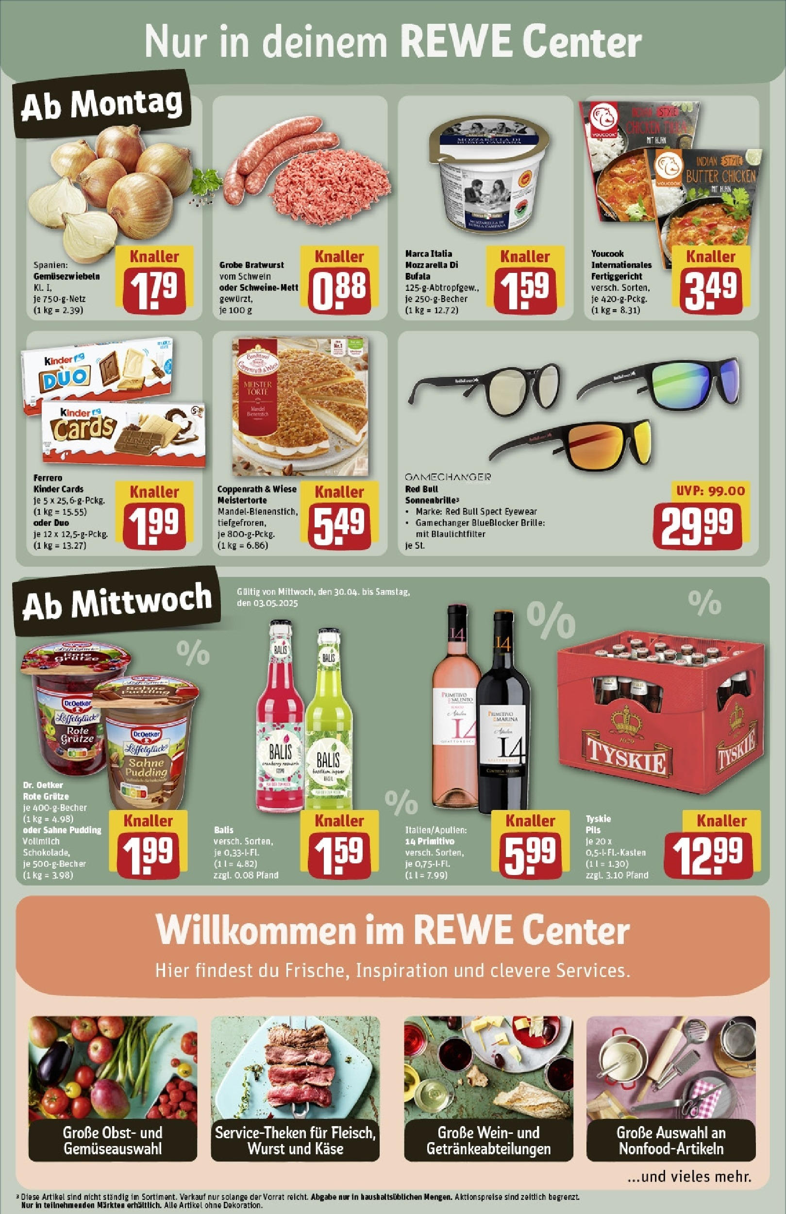 Rewe - Rewe: Wochenangebote (ab 27.04.2025) zum Blättern » Angebote | Seite: 3 | Produkte: Red bull, Wurst, Wein, Brille Rewe - Rewe: Wochenangebote (ab 27.04.2025) zum Blättern » Angebote | Seite: 3 | Produkte: Red bull, Wurst, Wein, Brille