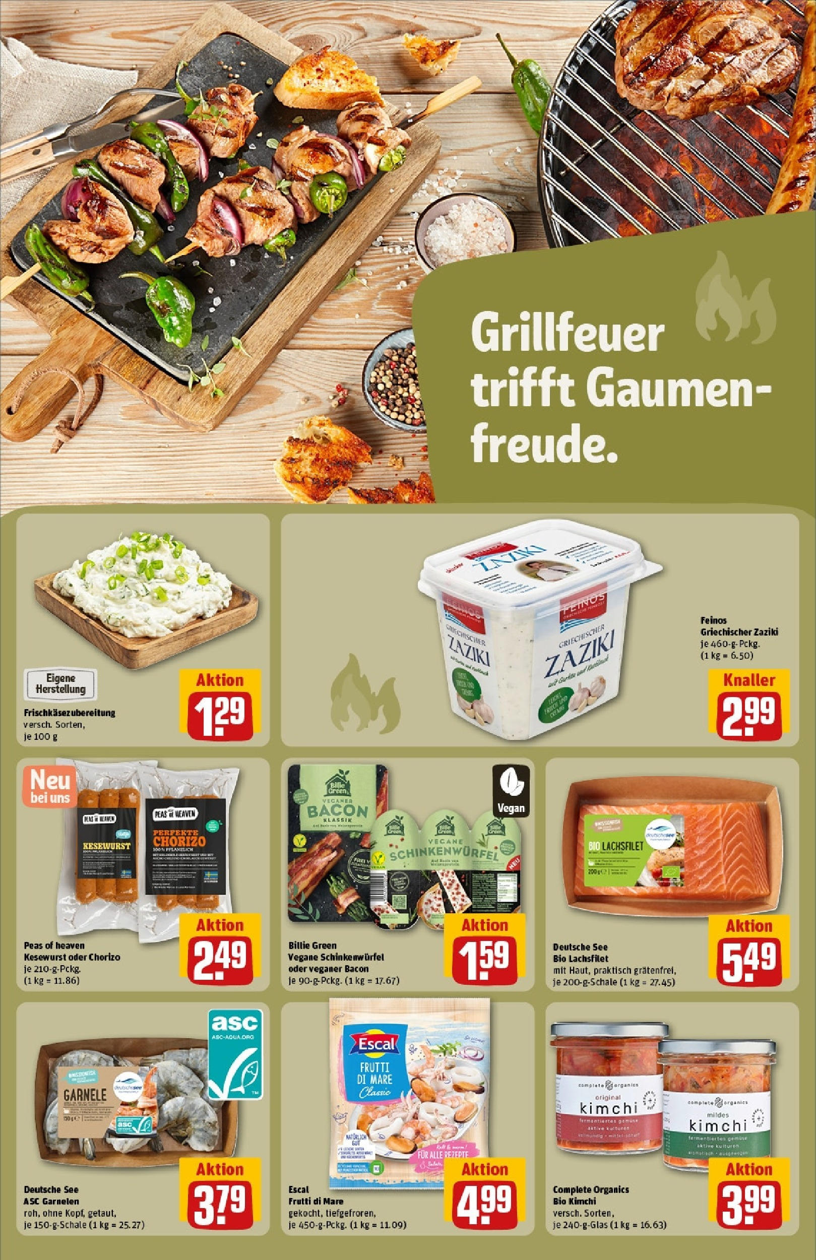 Rewe - Rewe: Wochenangebote (ab 27.04.2025) zum Blättern » Angebote | Seite: 24 | Produkte: Garnelen, Gemüse