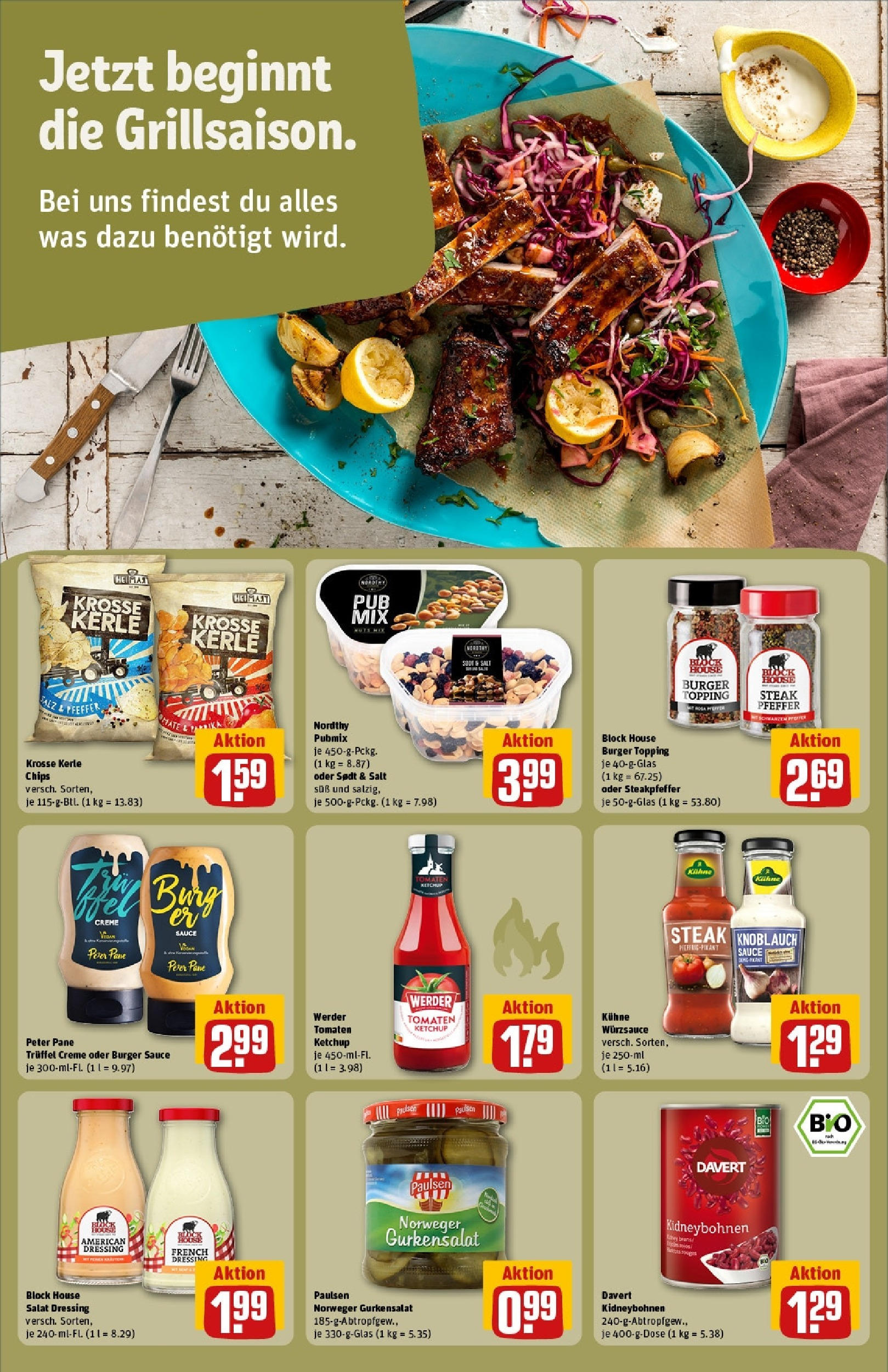 Rewe - Rewe: Wochenangebote (ab 27.04.2025) zum Blättern » Angebote | Seite: 22 | Produkte: Burger, Pfeffer, Knoblauch, Chips Rewe - Rewe: Wochenangebote (ab 27.04.2025) zum Blättern » Angebote | Seite: 22 | Produkte: Burger, Pfeffer, Knoblauch, Chips