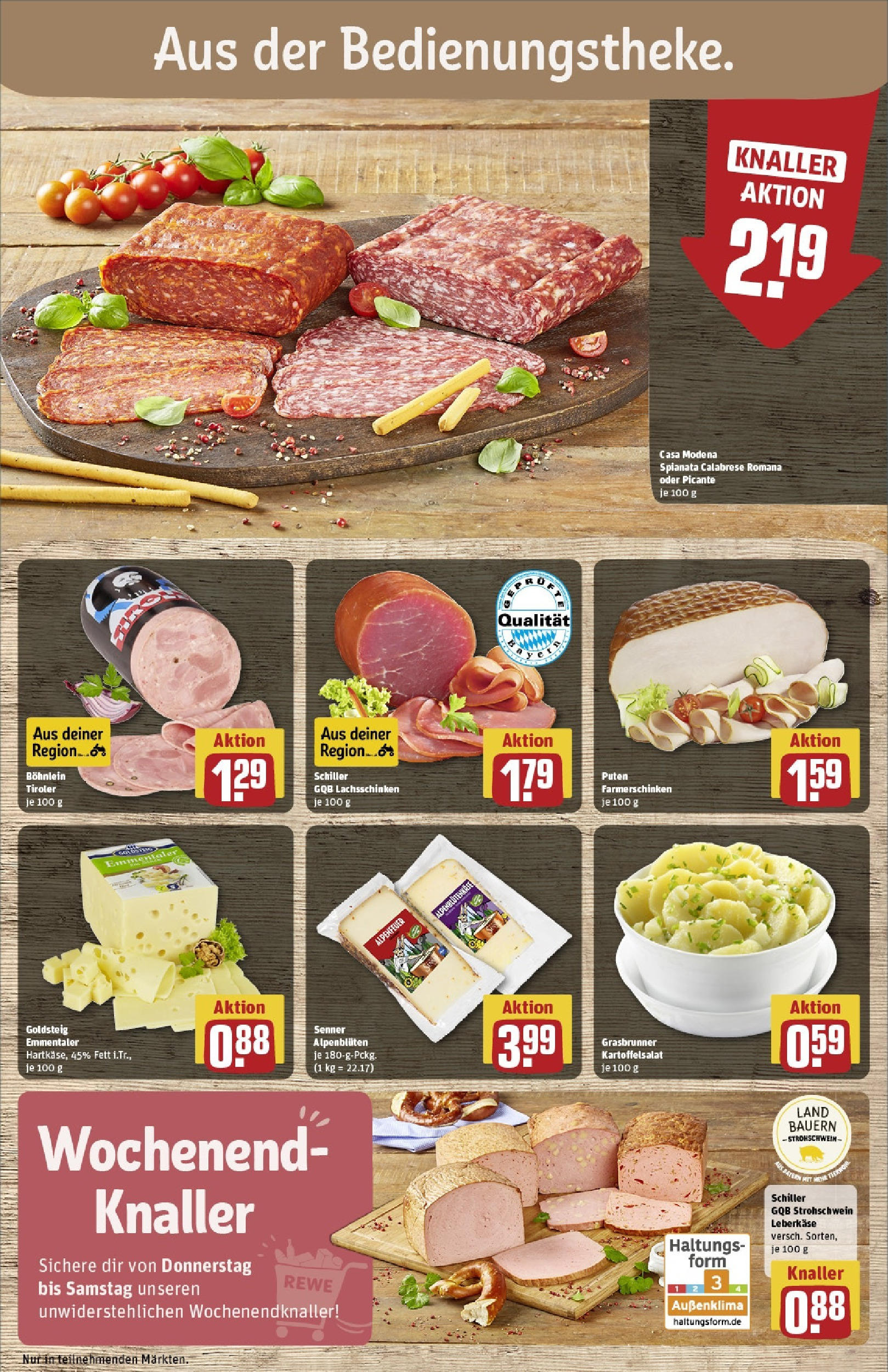 Rewe - Rewe: Wochenangebote (ab 27.04.2025) zum Blättern » Angebote | Seite: 11 | Produkte: Leberkase