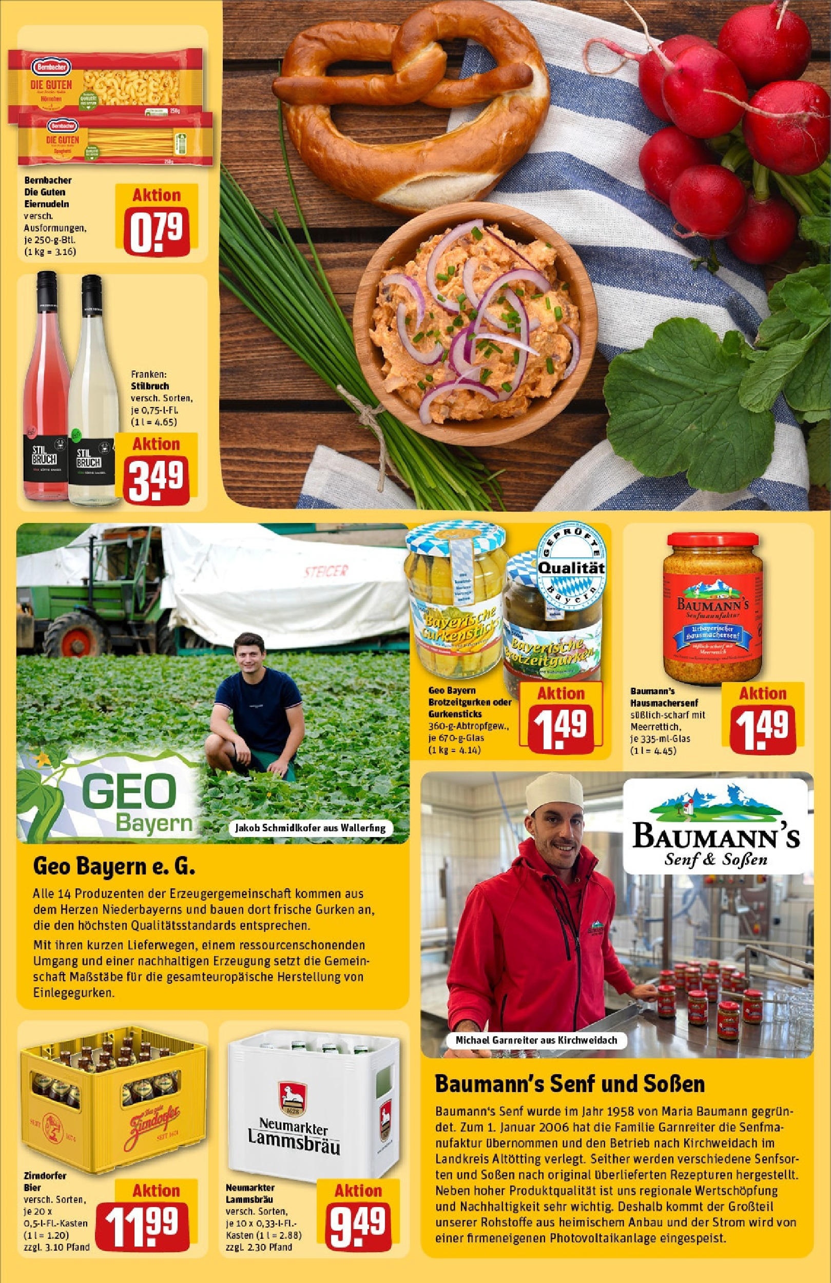 Rewe - Rewe: Wochenangebote (ab 27.04.2025) zum Blättern » Angebote | Seite: 27 | Produkte: Bier, Pasta, Gurken Rewe - Rewe: Wochenangebote (ab 27.04.2025) zum Blättern » Angebote | Seite: 27 | Produkte: Bier, Pasta, Gurken